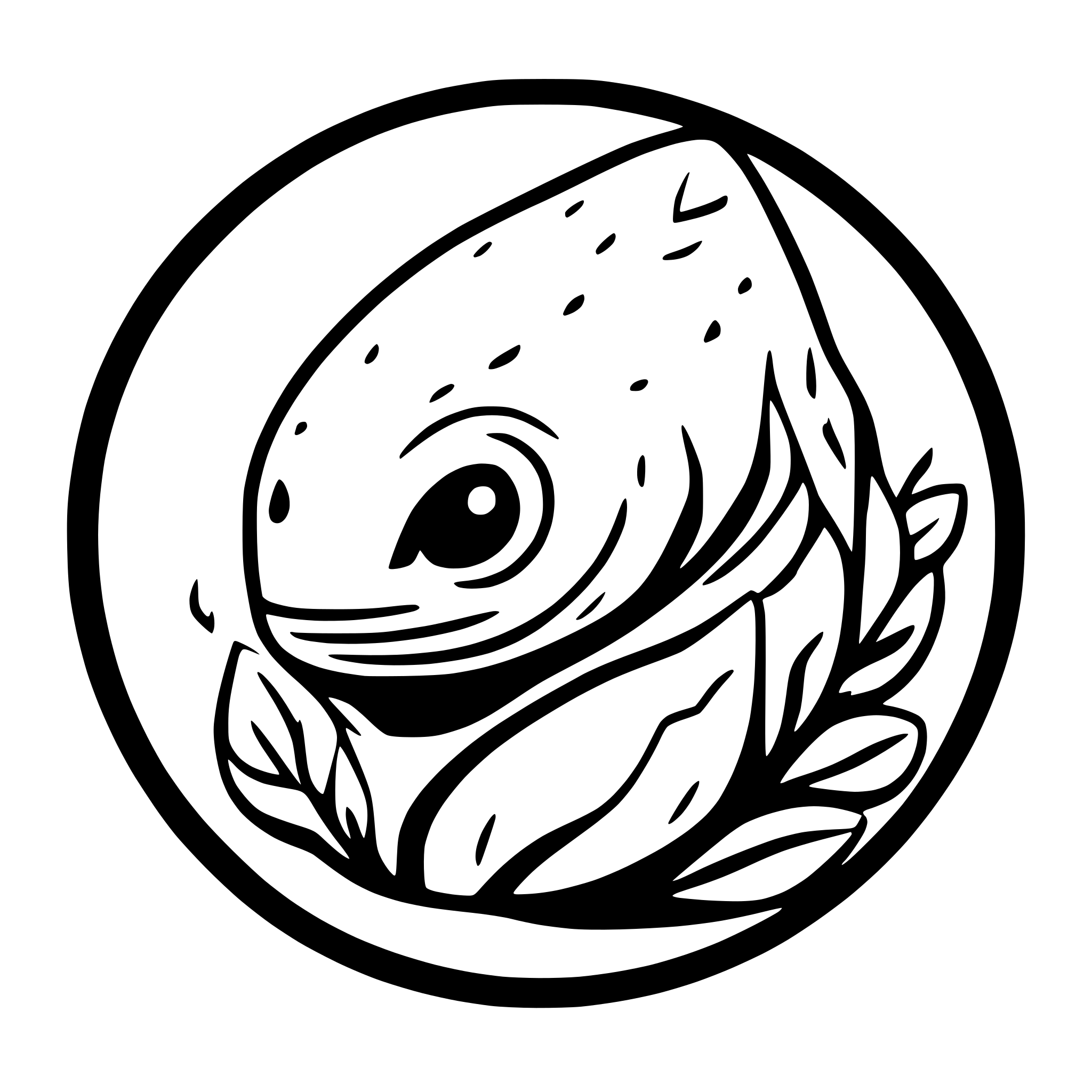 AI-generated SVG of 'the groke'