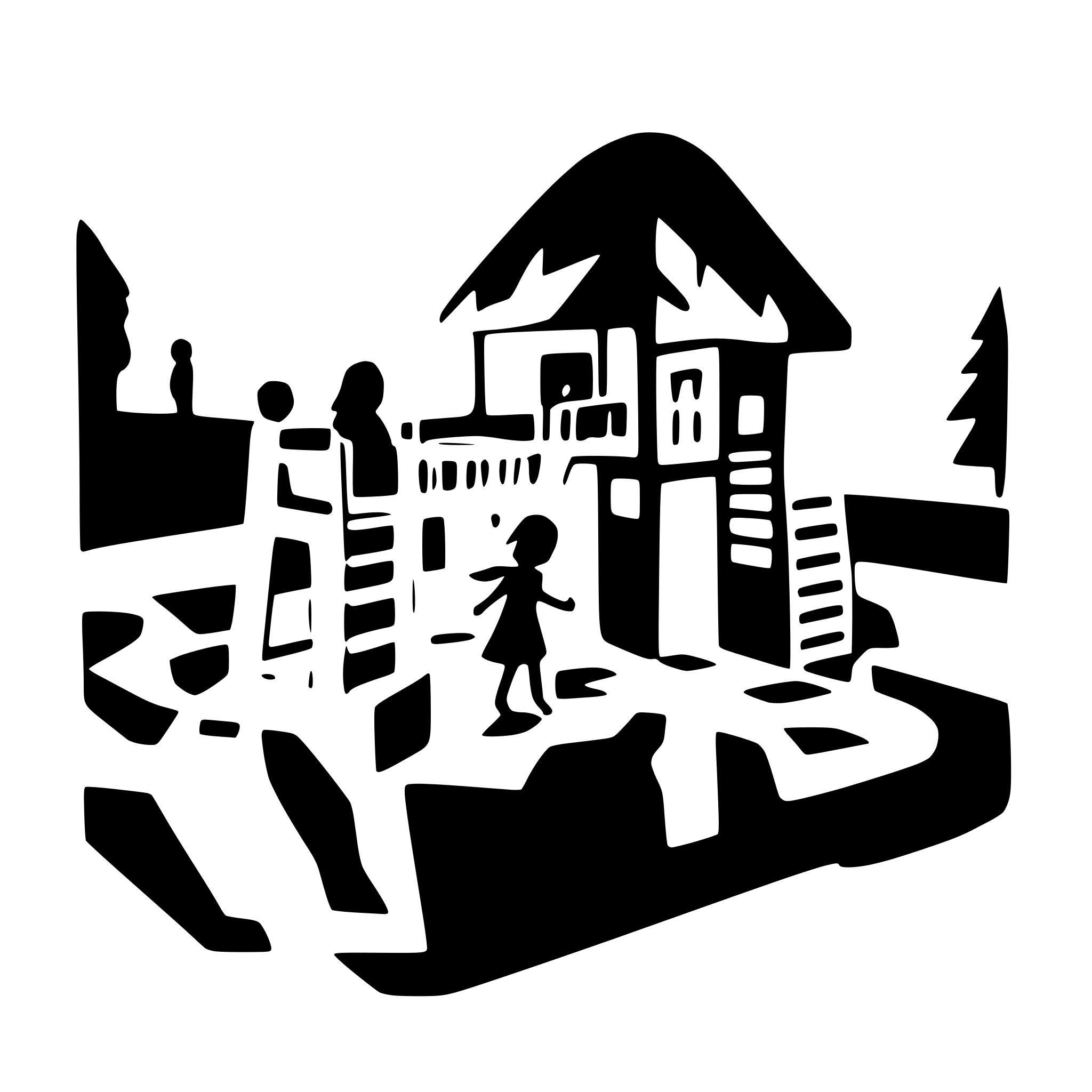 AI-generated SVG of a 10 children playing on a playground