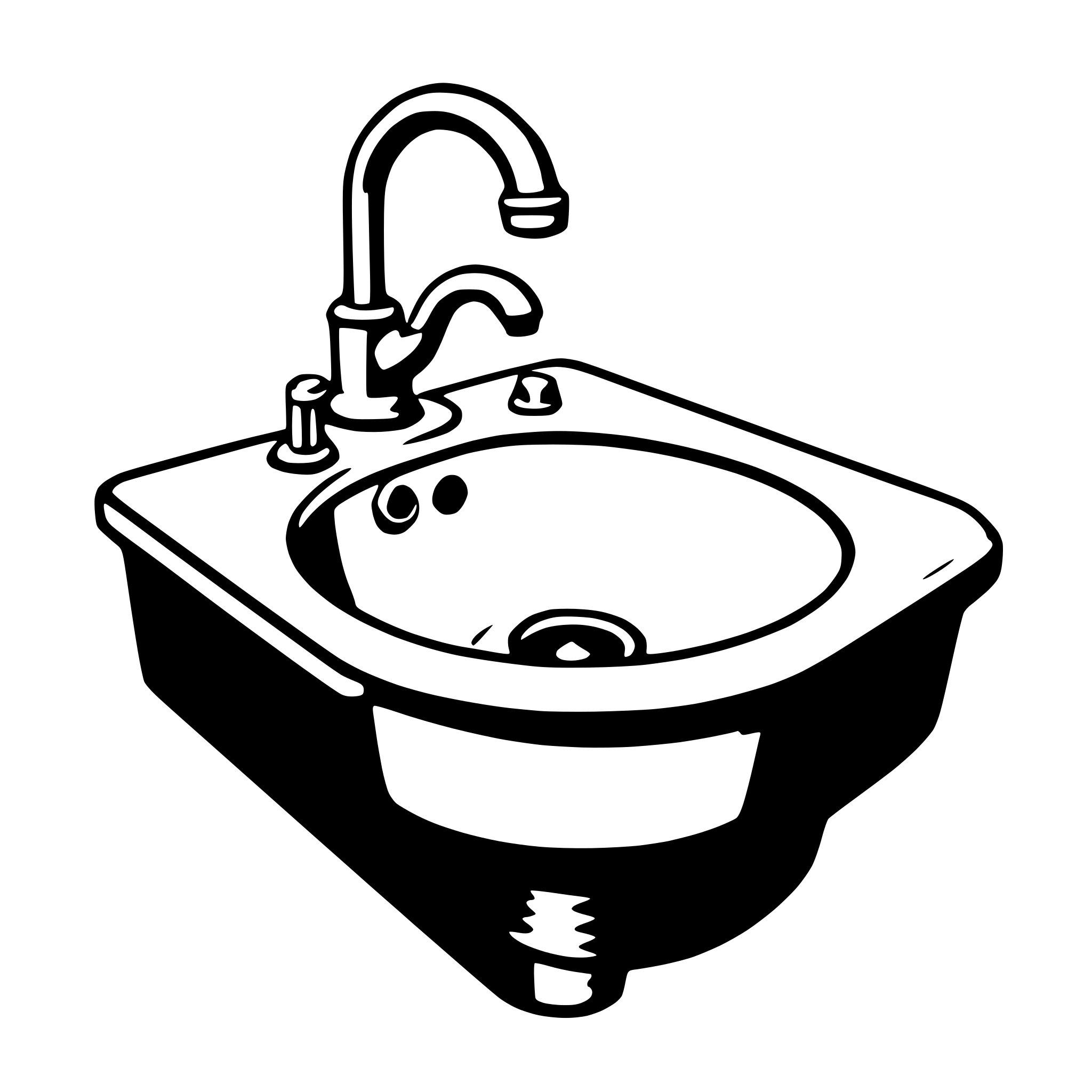 AI-generated SVG of 'sink'