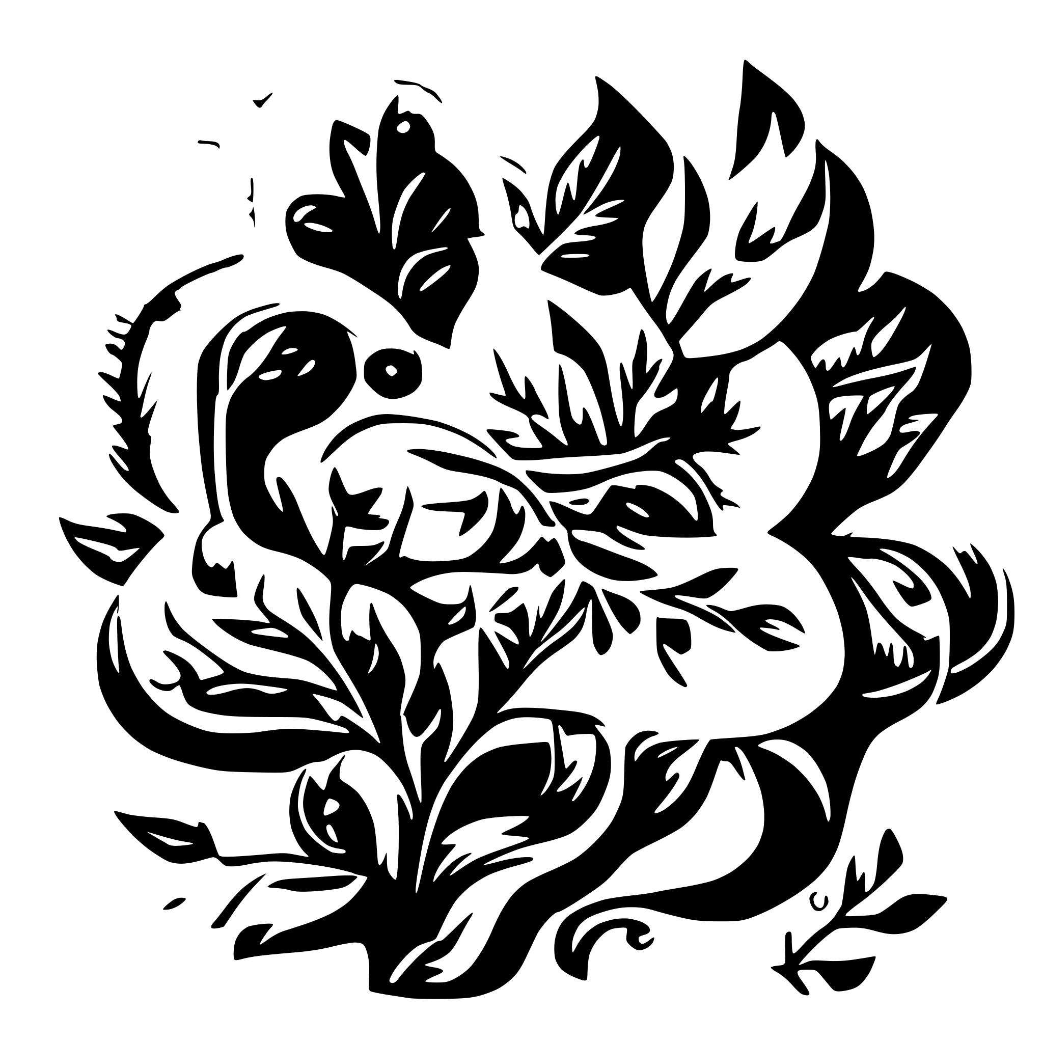 AI-generated SVG of 'page de garde'