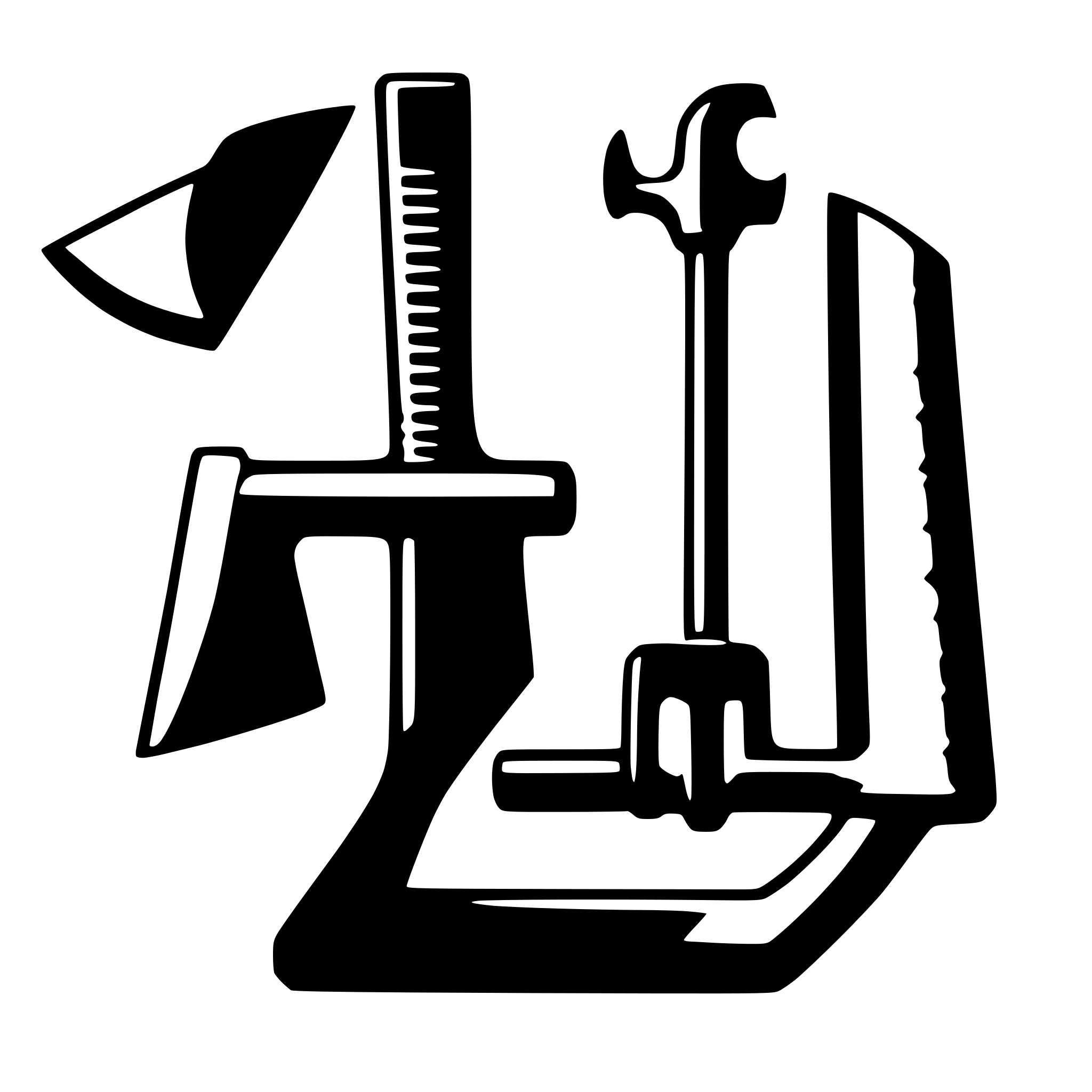 AI-generated SVG of 'hammer and saw'