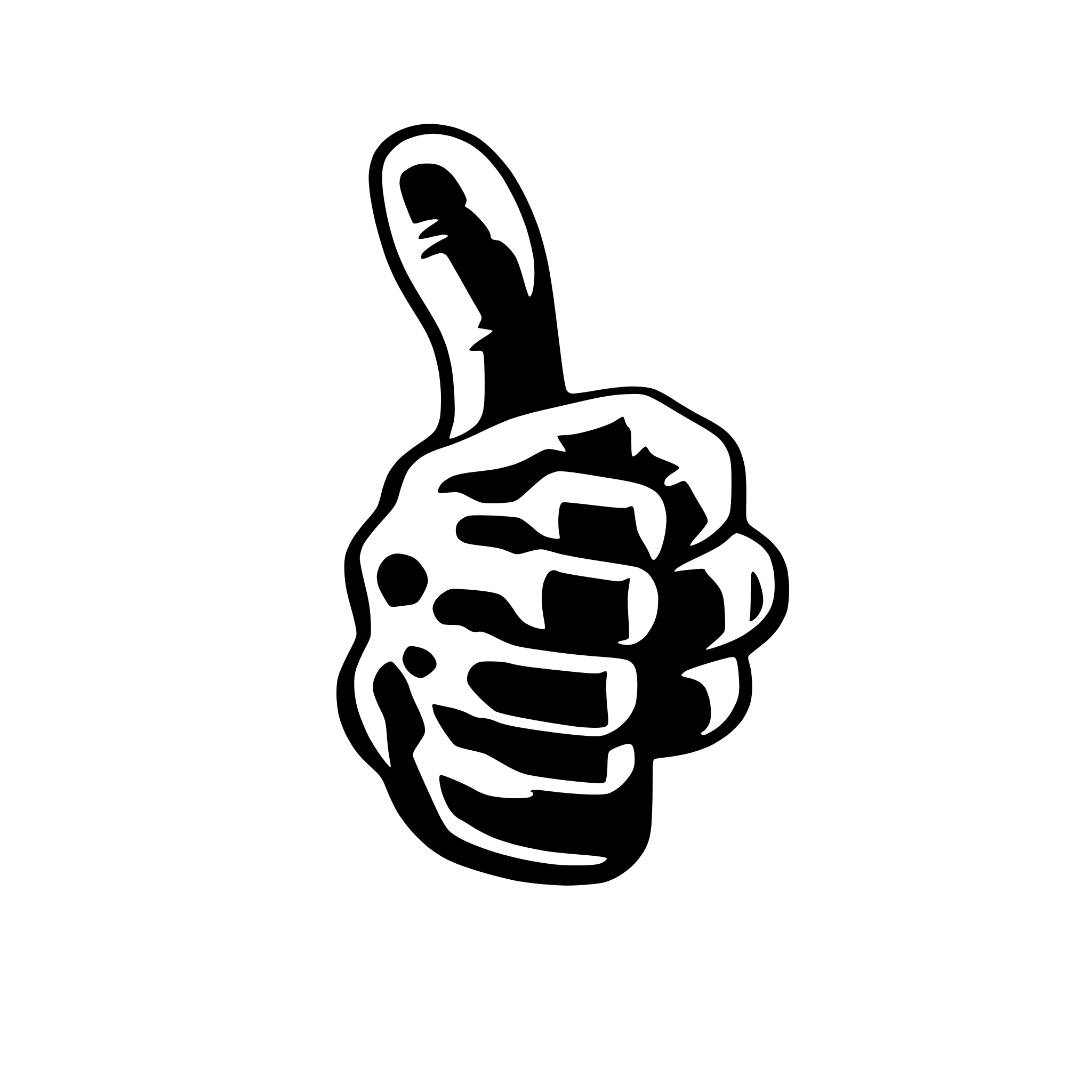 AI-generated SVG of a thumbsup