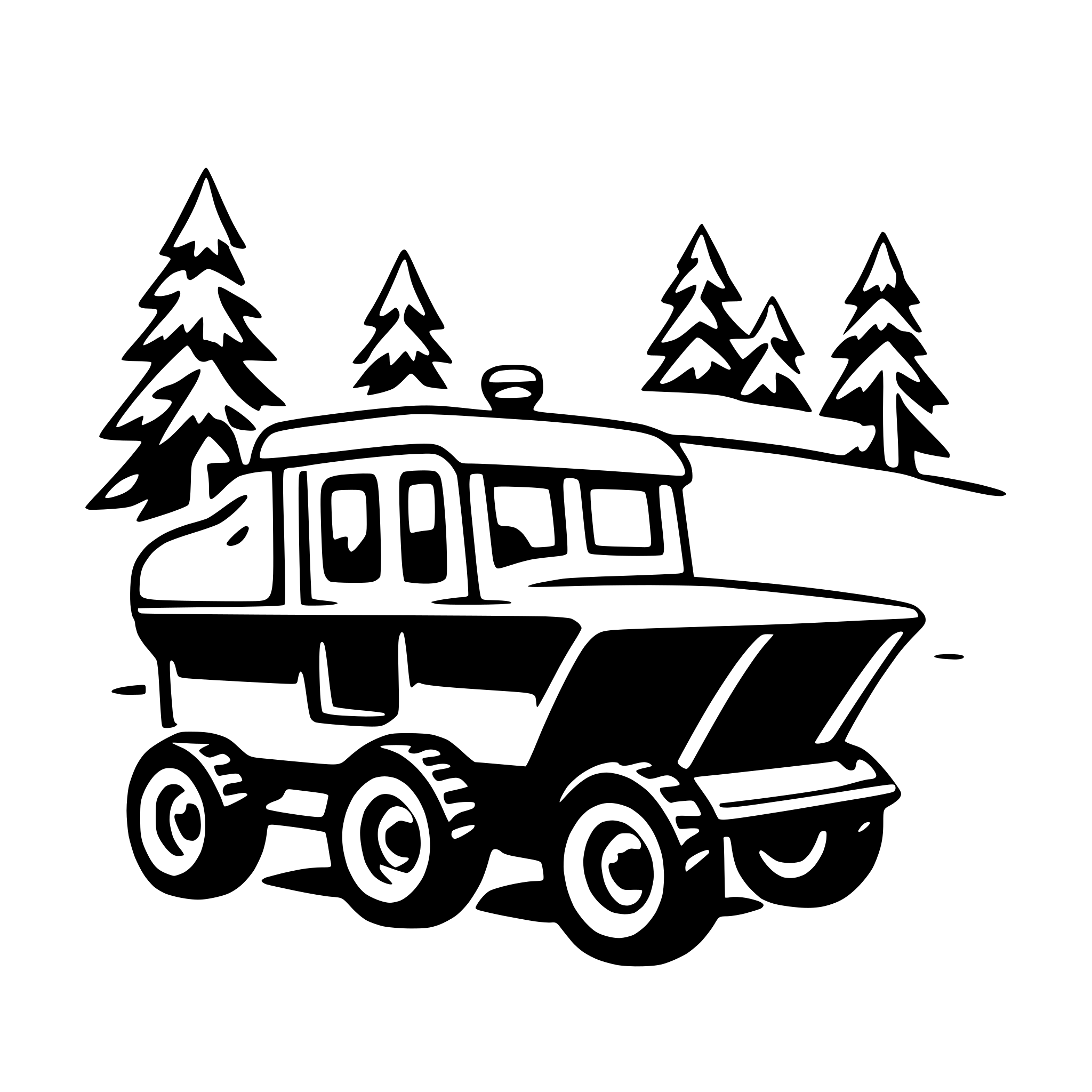 AI-generated SVG of a snowplow