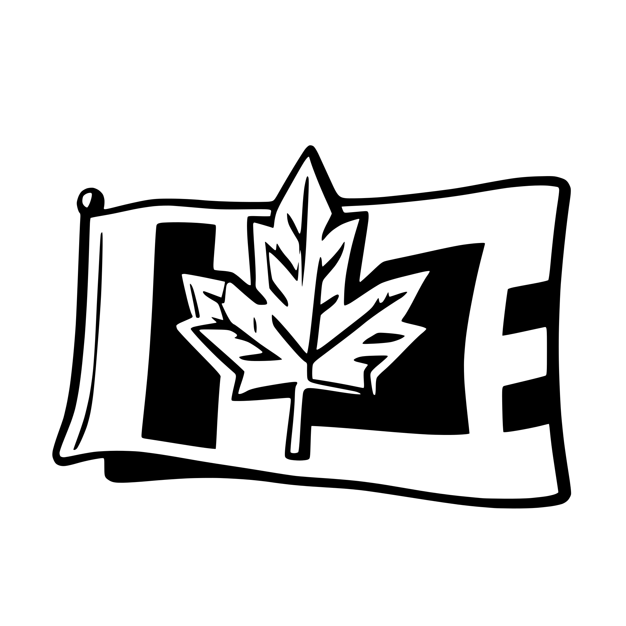AI-generated SVG of a flag of canada.