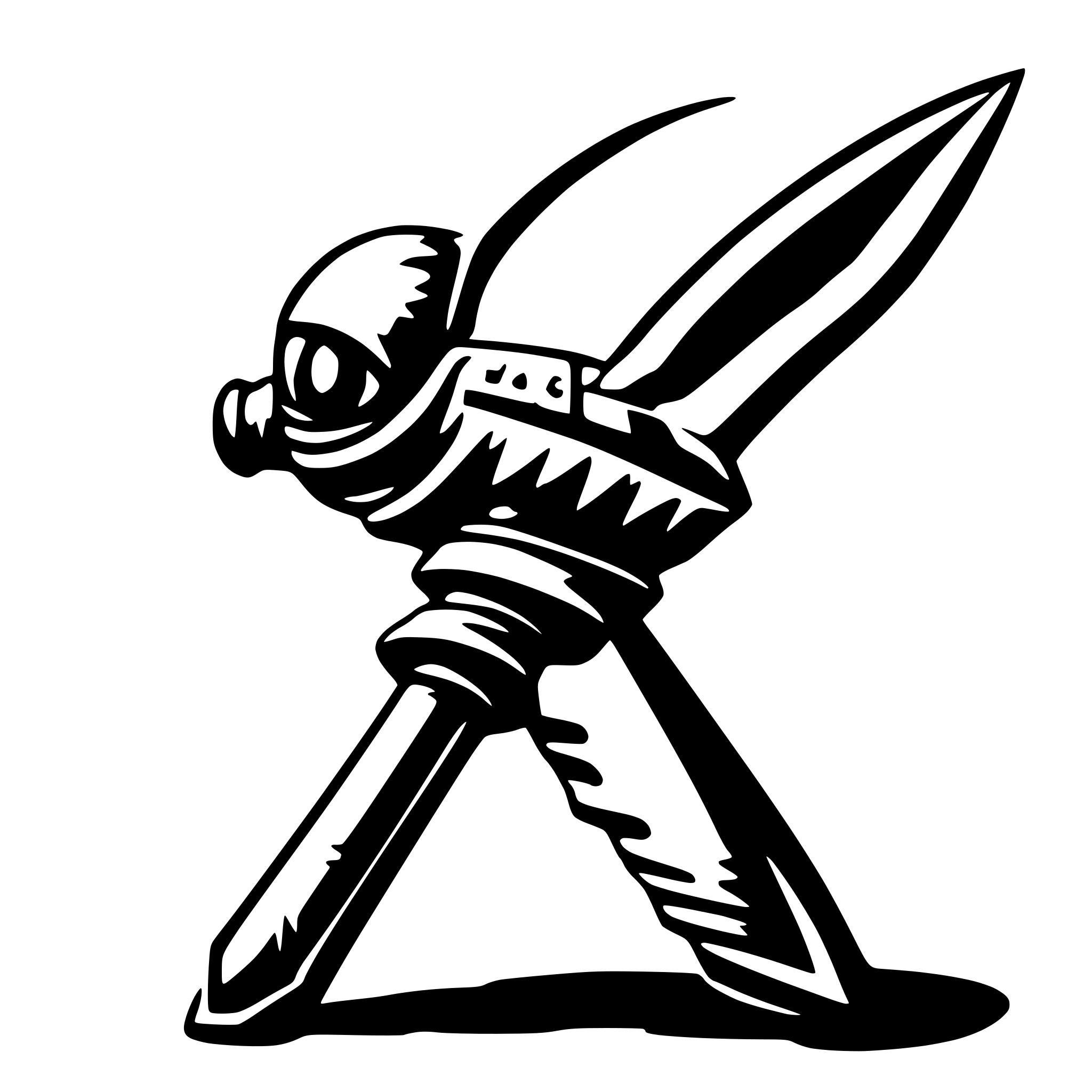 AI-generated SVG of 'alien weapon'
