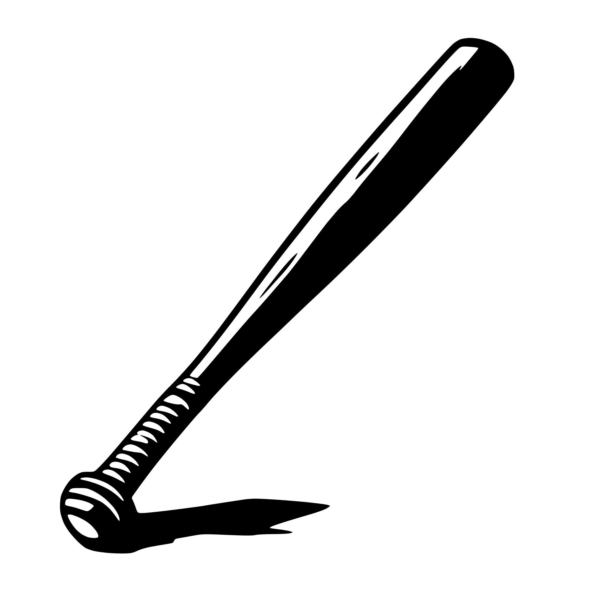 AI-generated SVG of a baseball bat