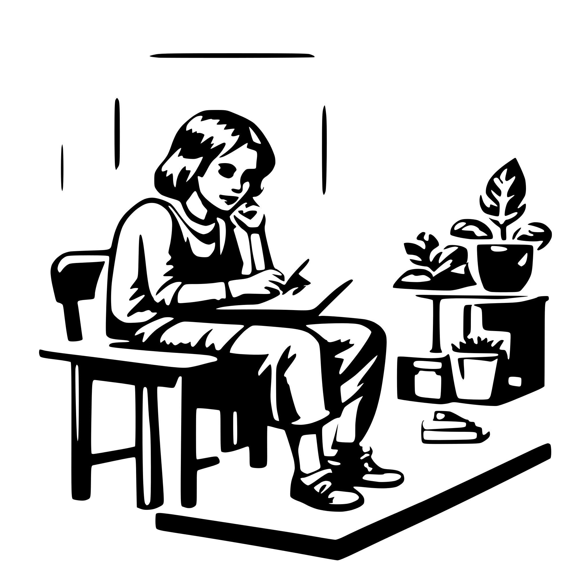 AI-generated SVG of 'learning'