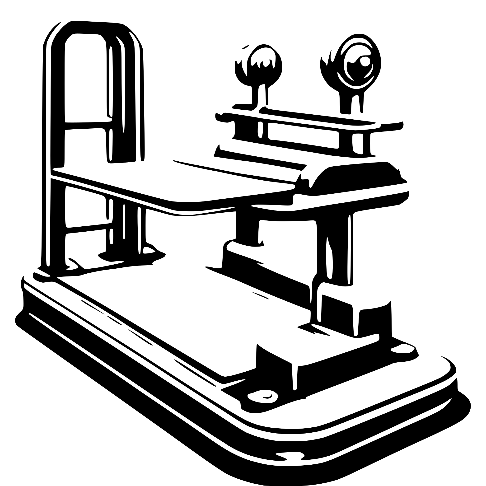 AI-generated SVG of a Lifting platform for people with reduced mobility and disabilities