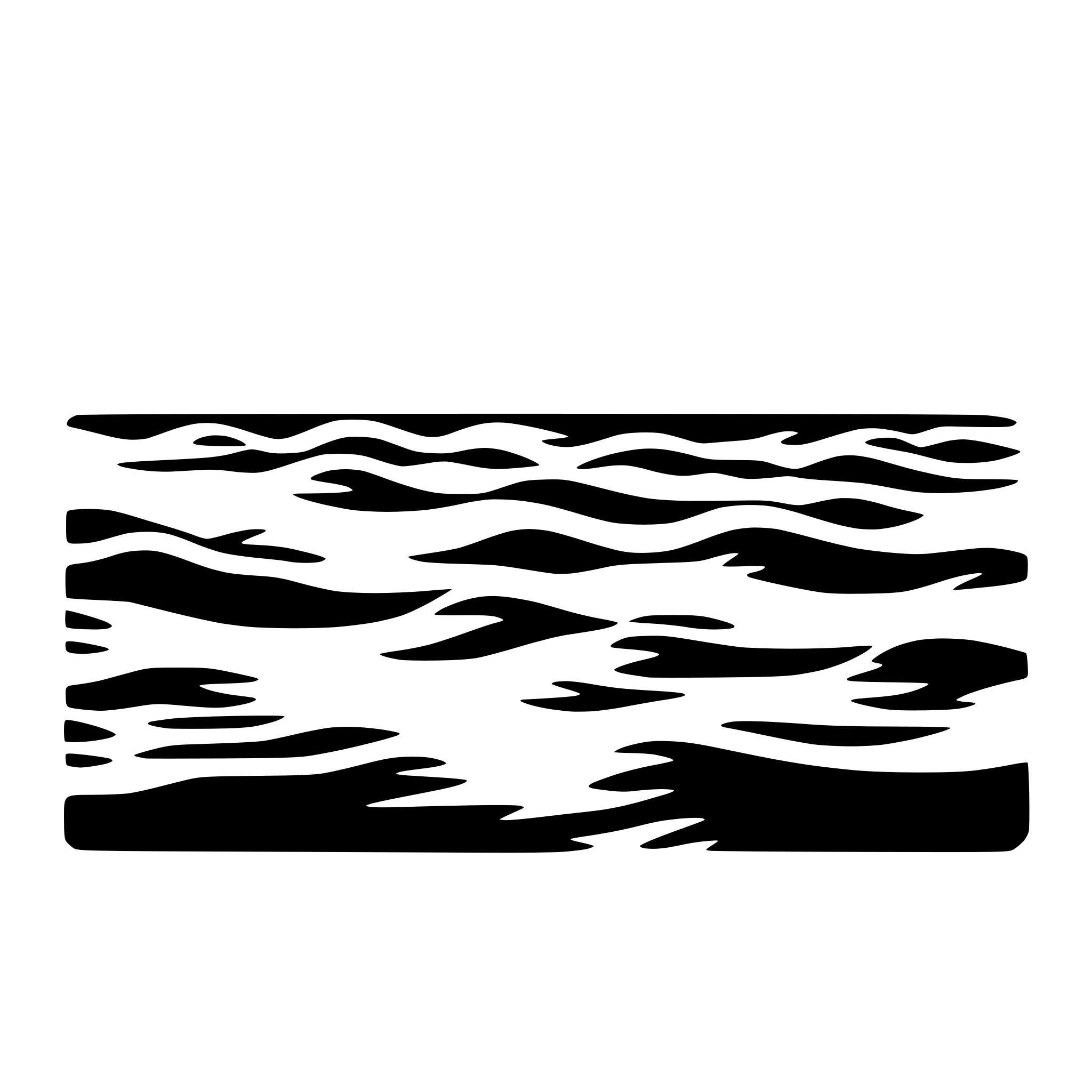 AI-generated SVG of 'simple shaped waves footer'