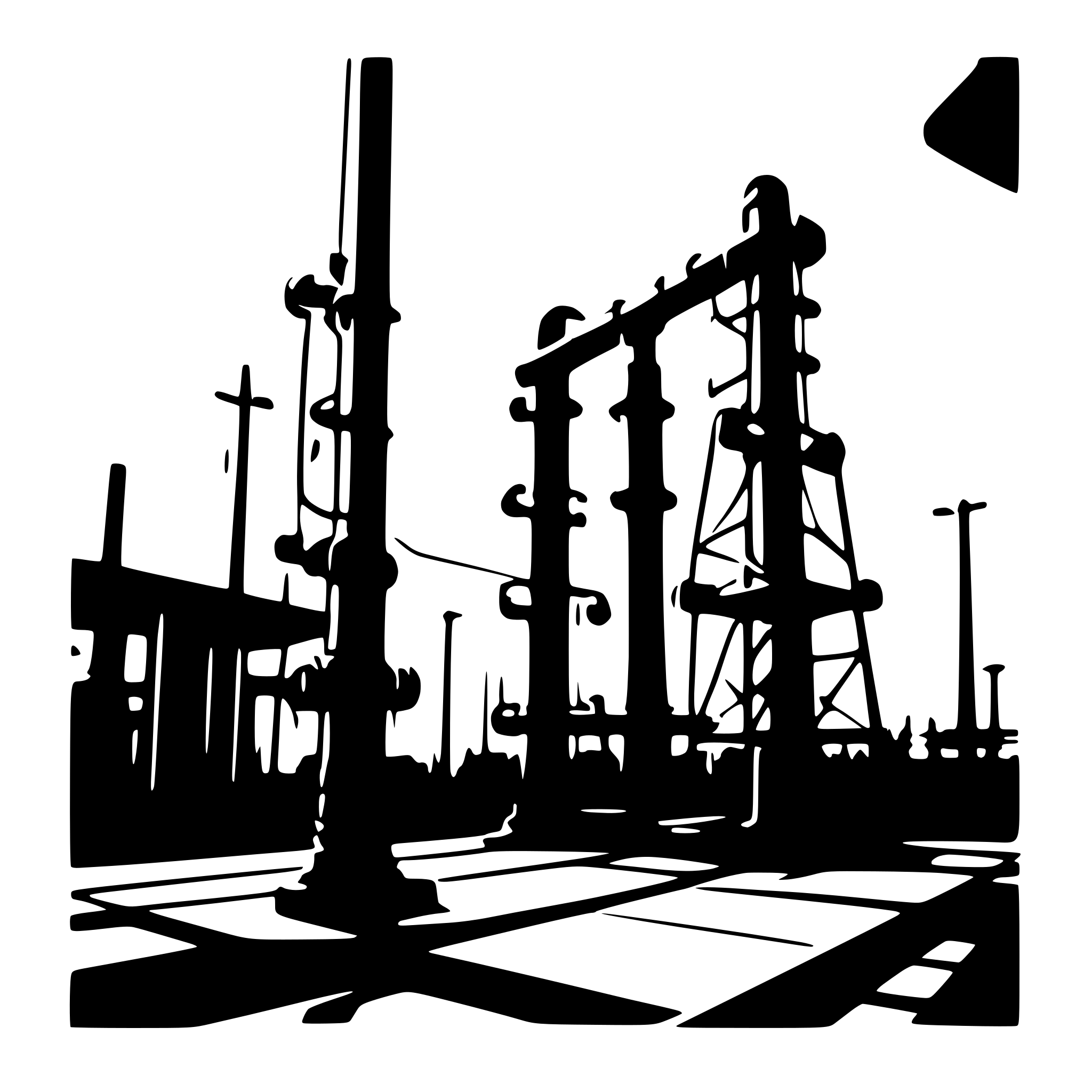 AI-generated SVG of 'energy distribution substation'
