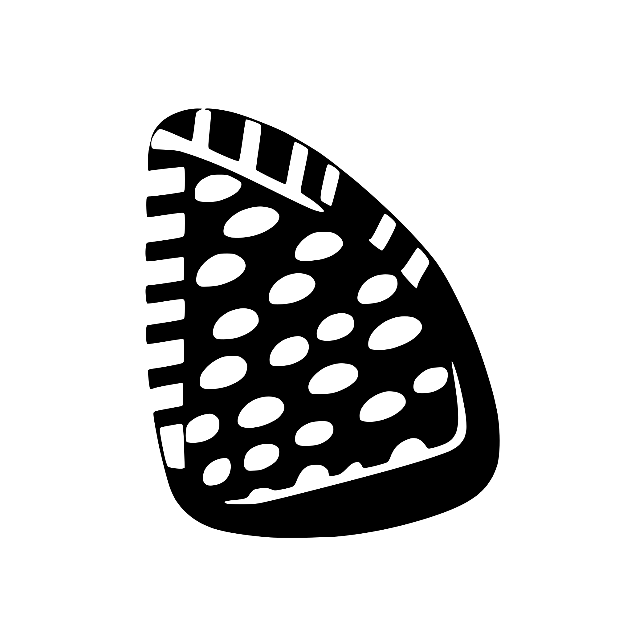 AI-generated SVG of 'hony comb'