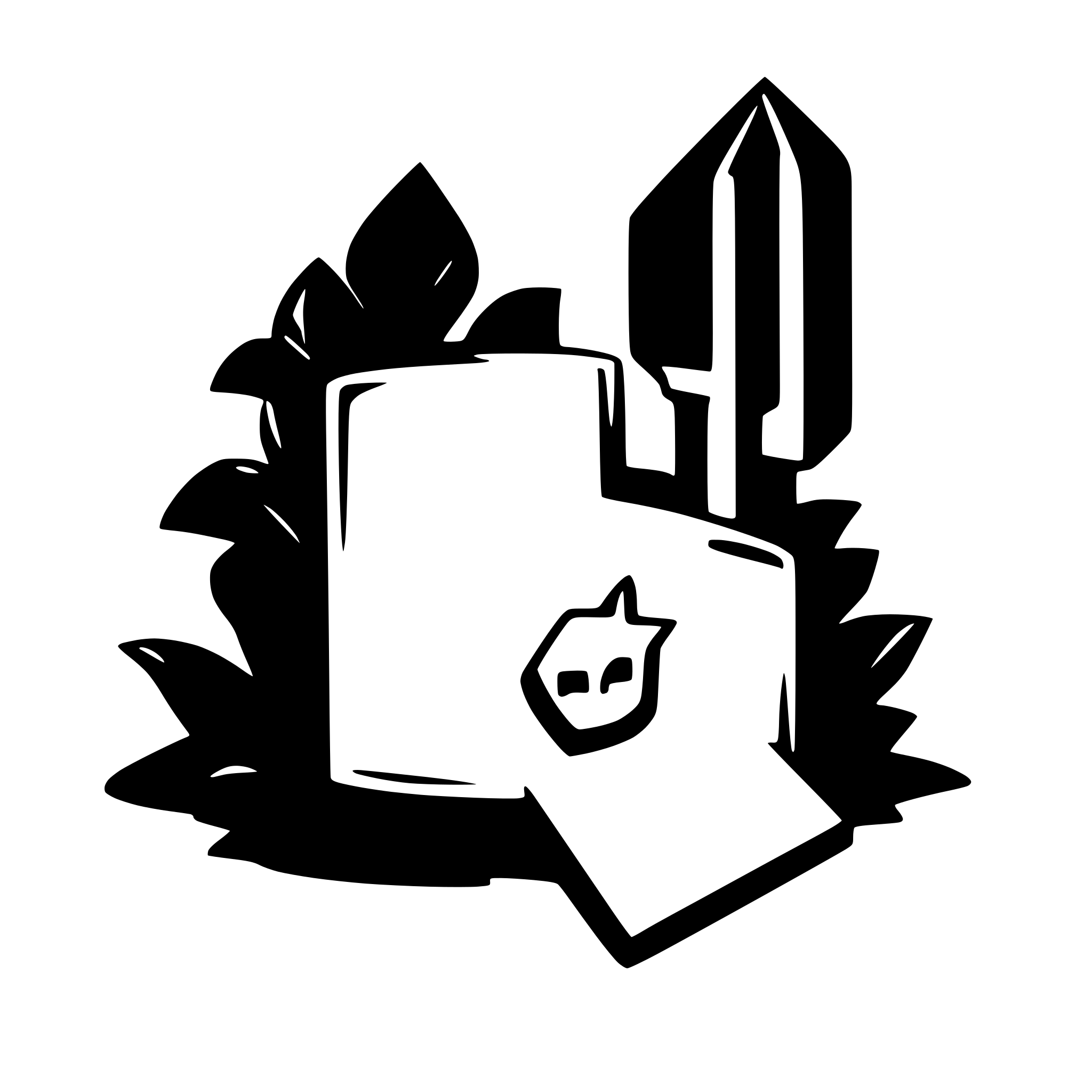 AI-generated SVG of a message