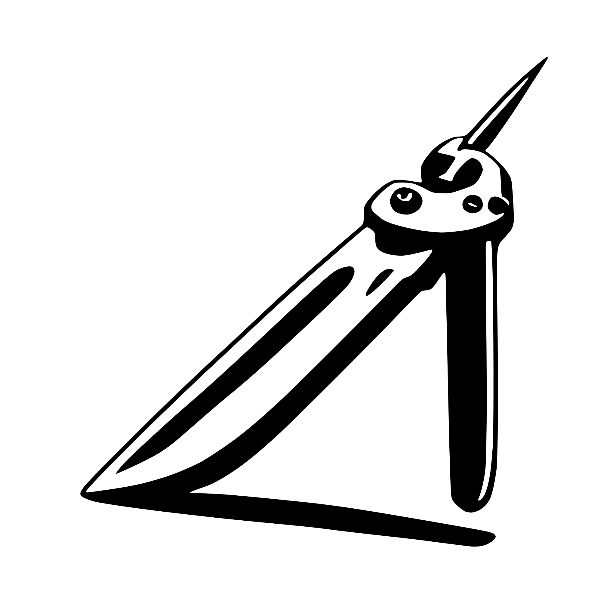 AI-generated SVG of a Long Wire cutter