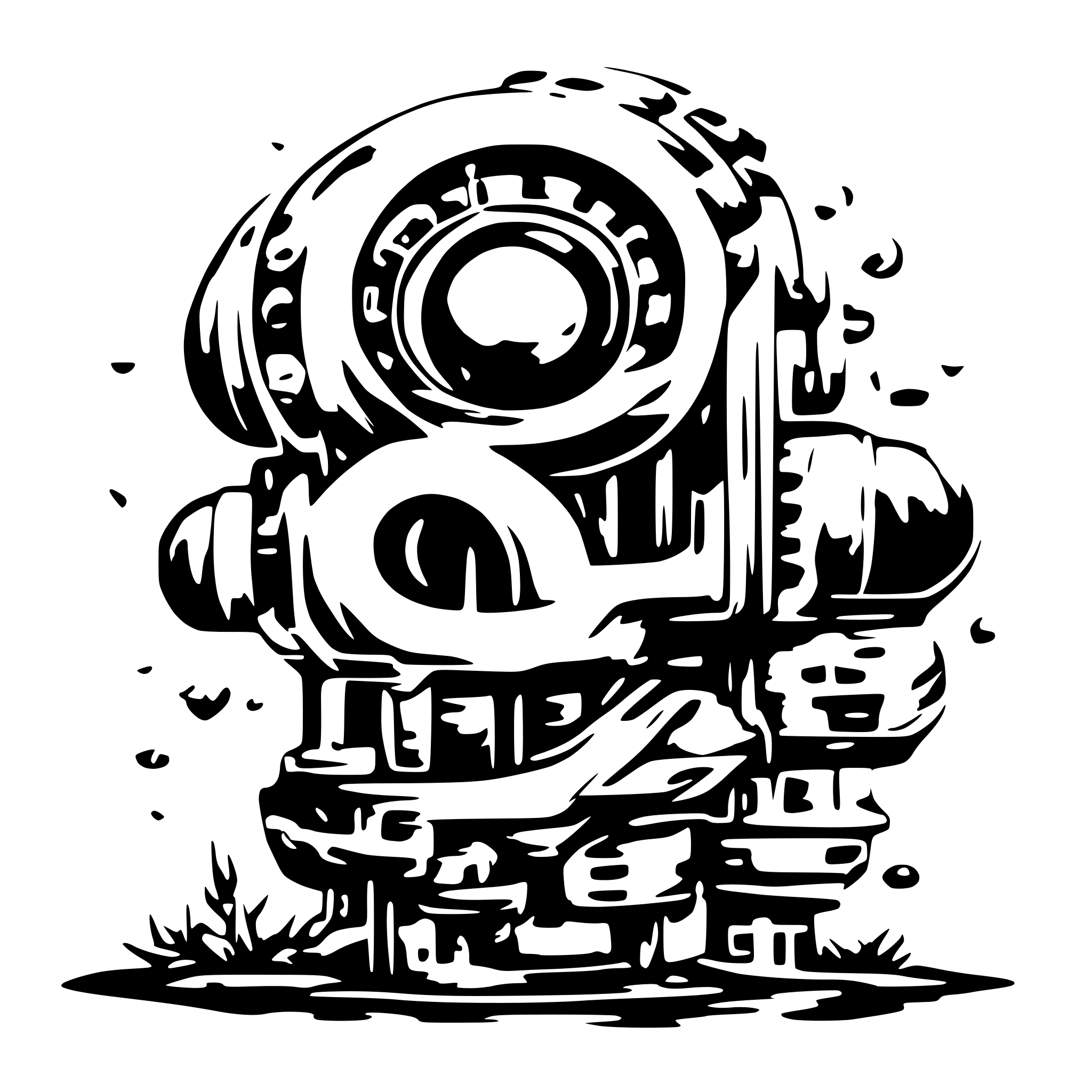 AI-generated SVG of a ai assistant