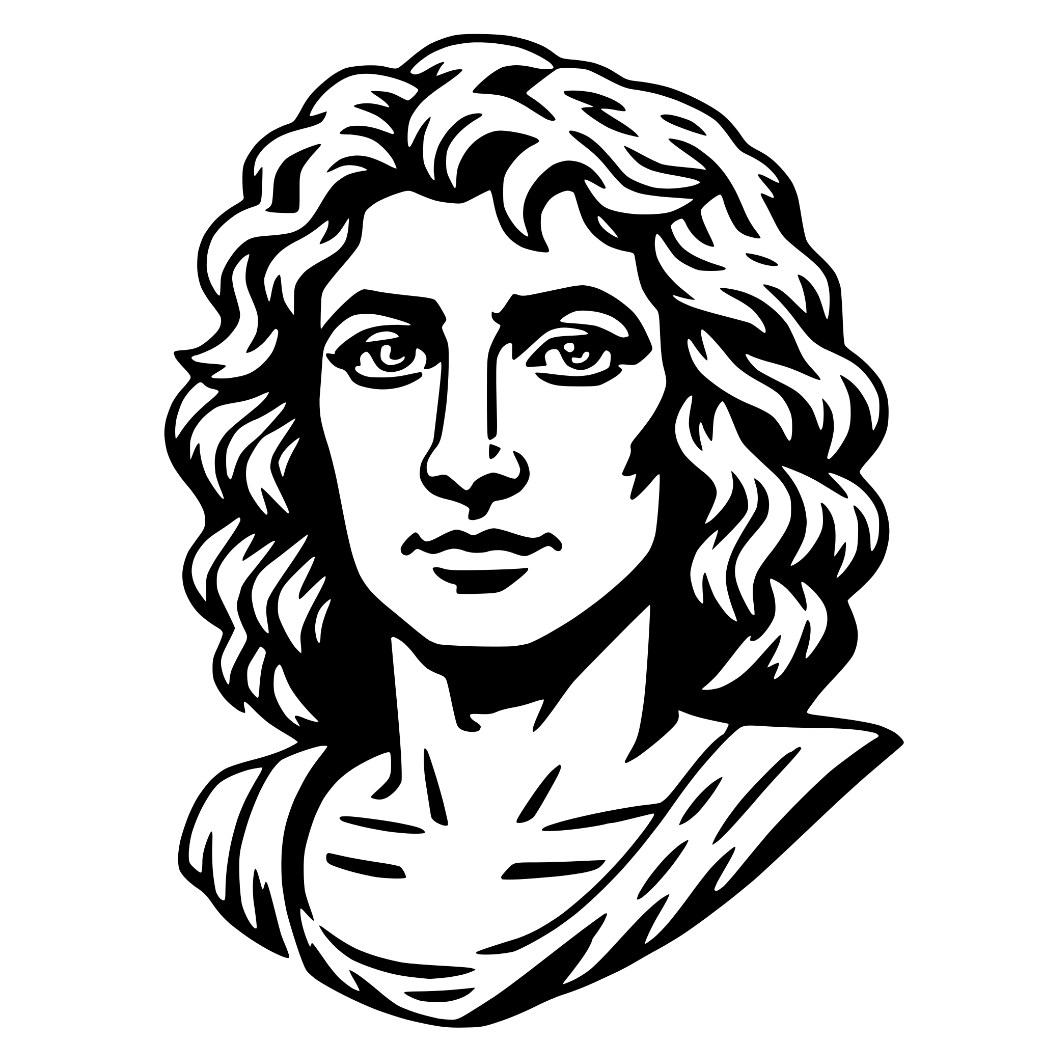 AI-generated SVG of 'dionysus'