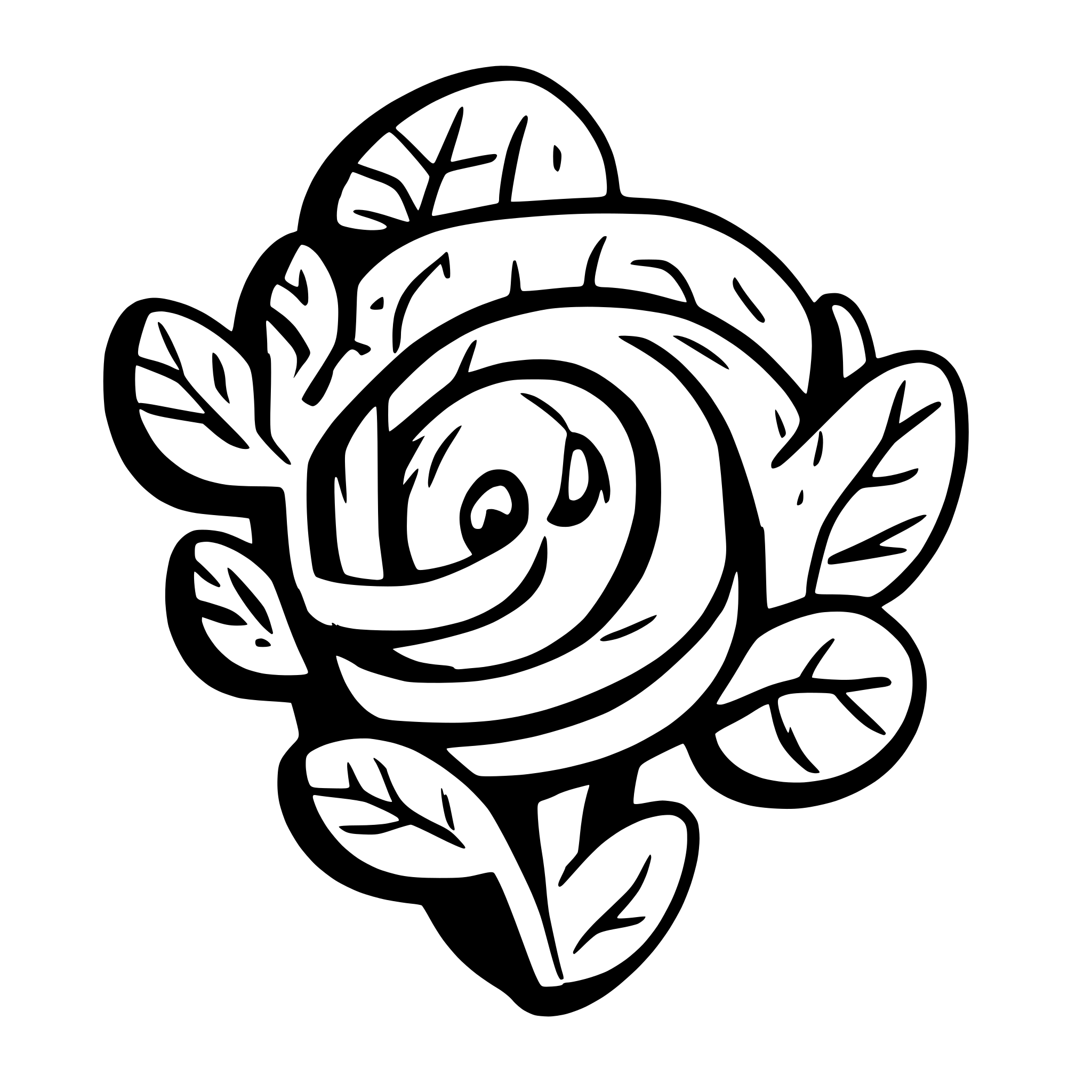 AI-generated SVG of a stonner dowg