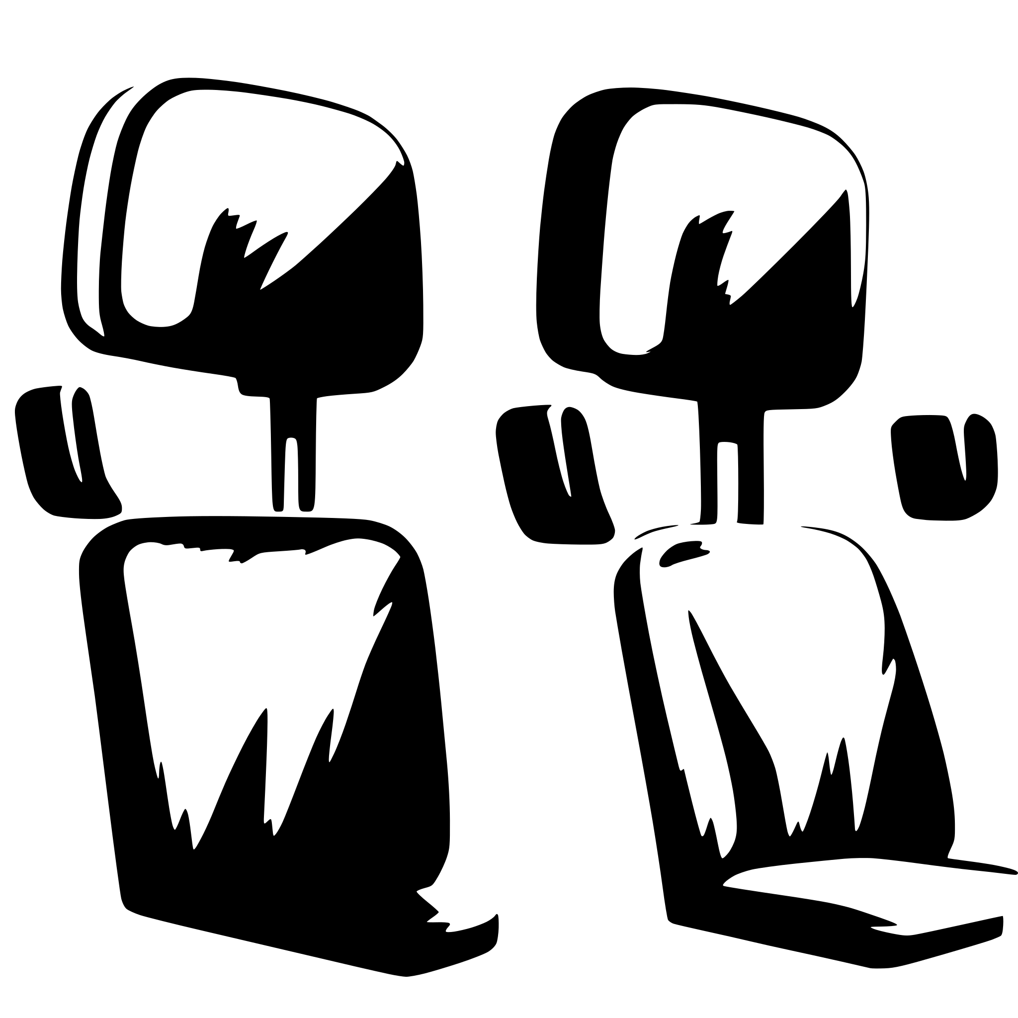 AI-generated SVG of 'show headrest with same style'