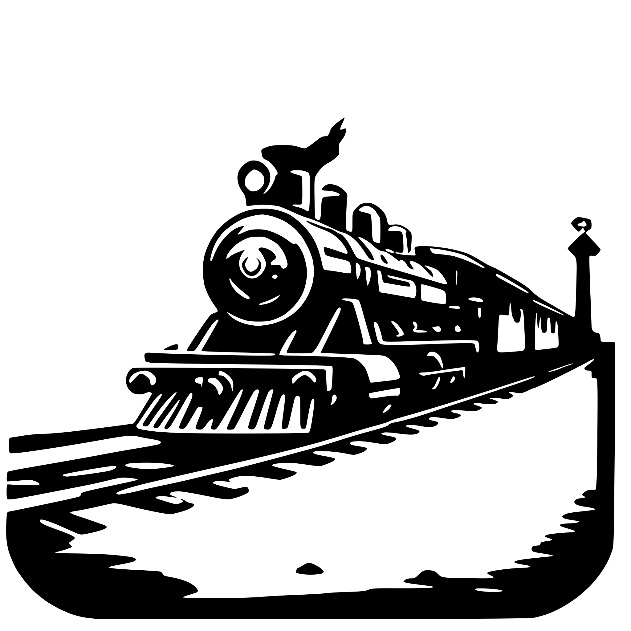 AI-generated SVG of 'colt express'