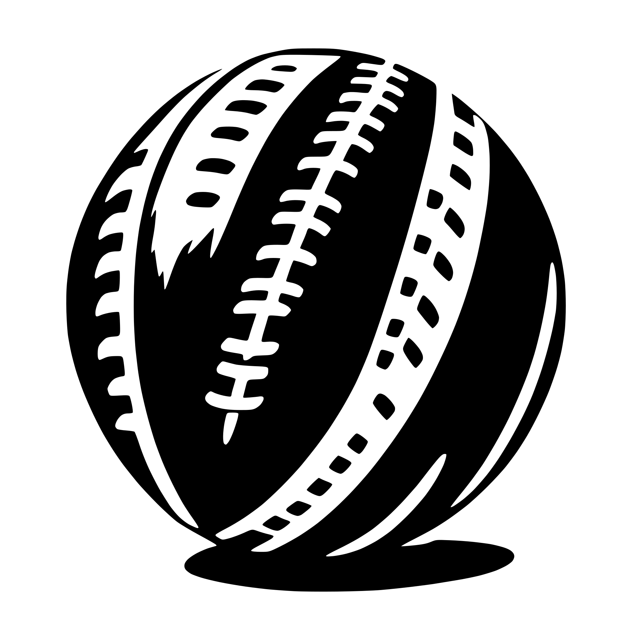 AI-generated SVG of 'very very simple cricket ball'