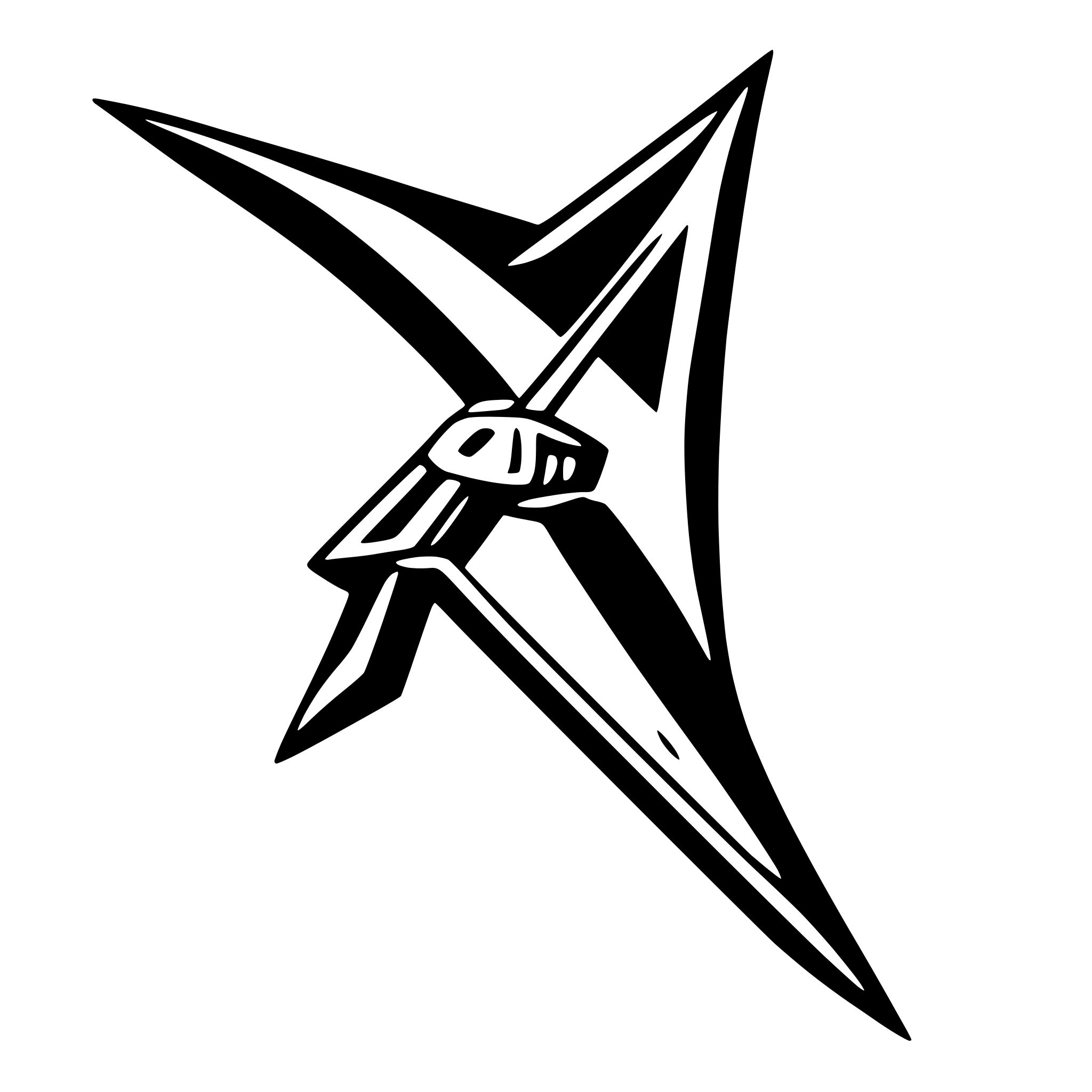 AI-generated SVG of a kite in sky