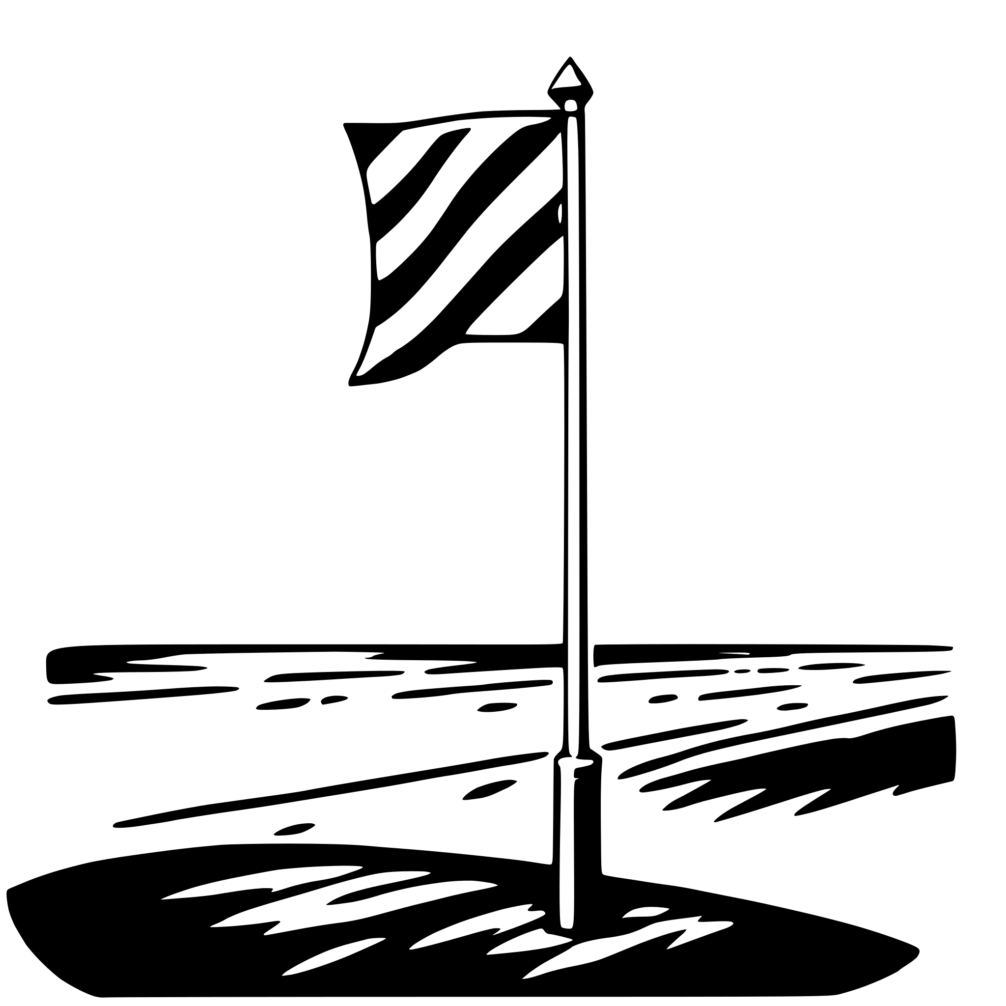 AI-generated SVG of a windsock