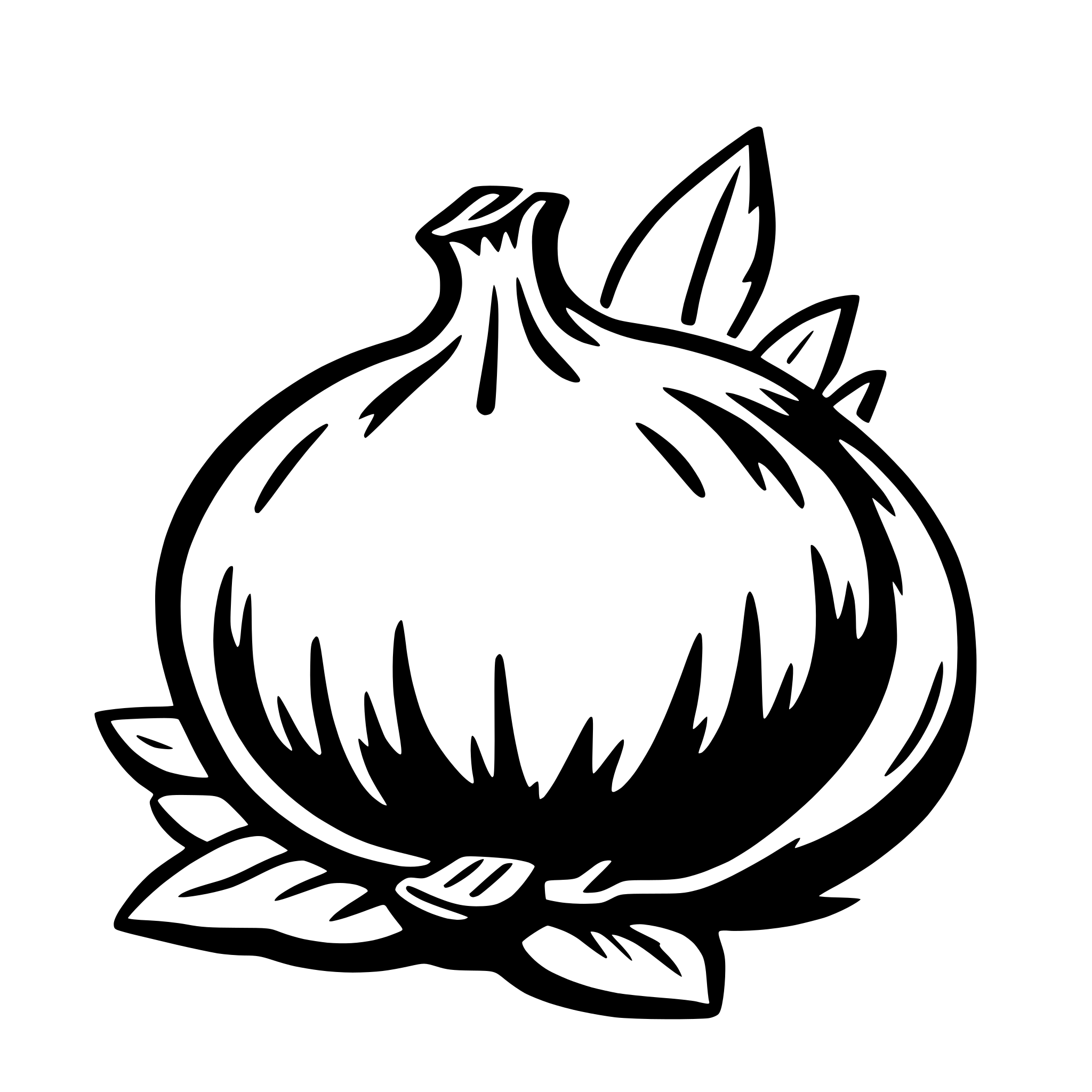 AI-generated SVG of 'onion'