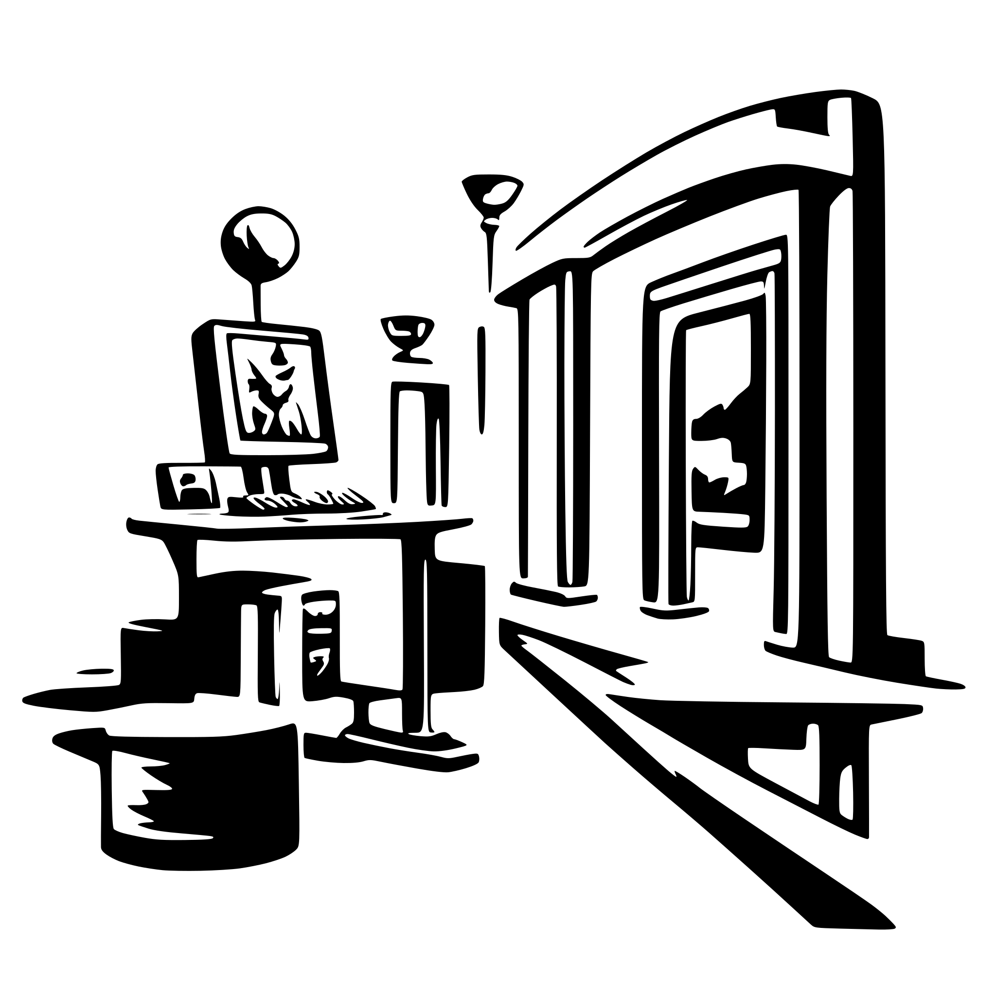 AI-generated SVG of 'studio do Limpinho'