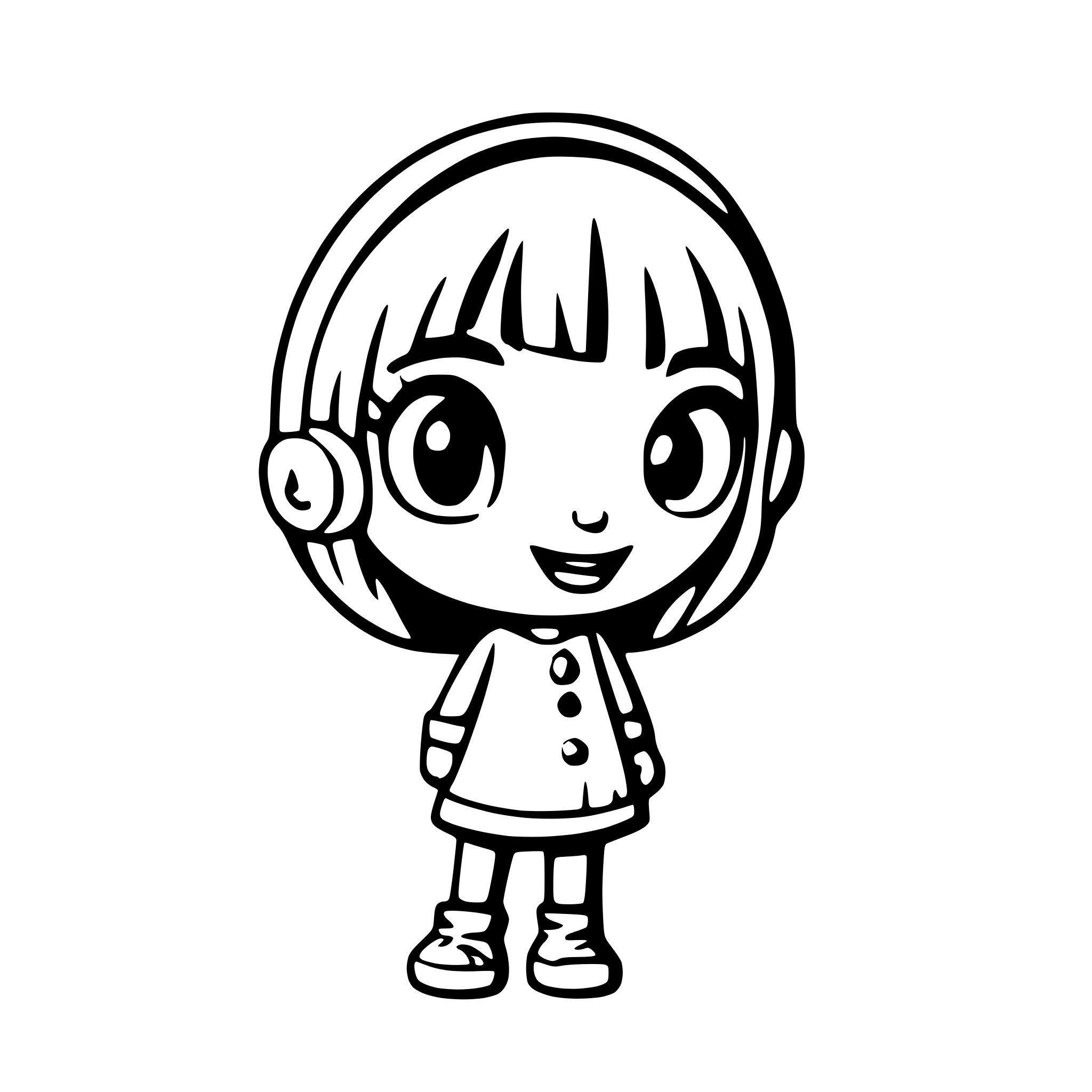 AI-generated SVG of 'cartoon portal'