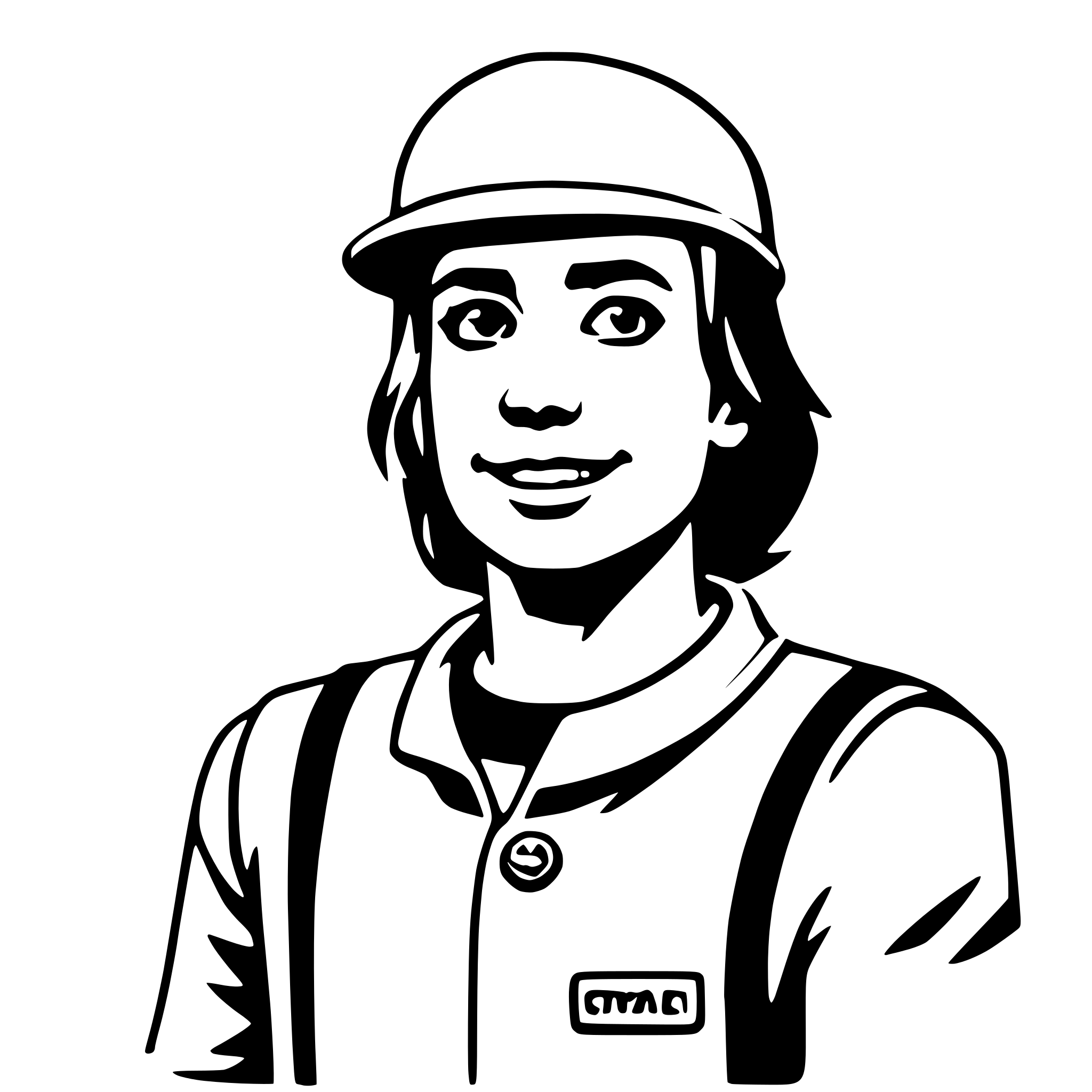 AI-generated SVG of a civil engineer