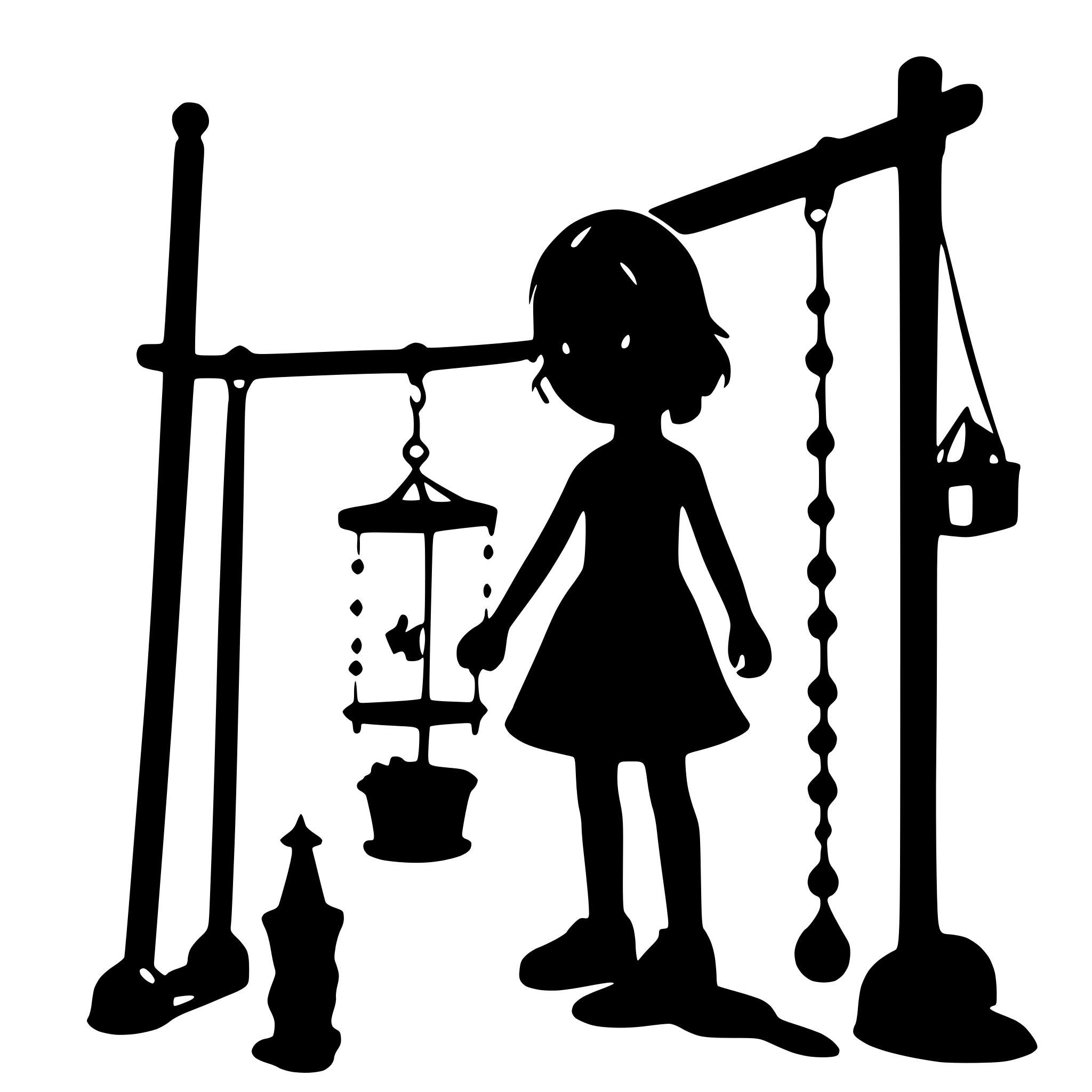 AI-generated SVG of a toys in a playground. No background.