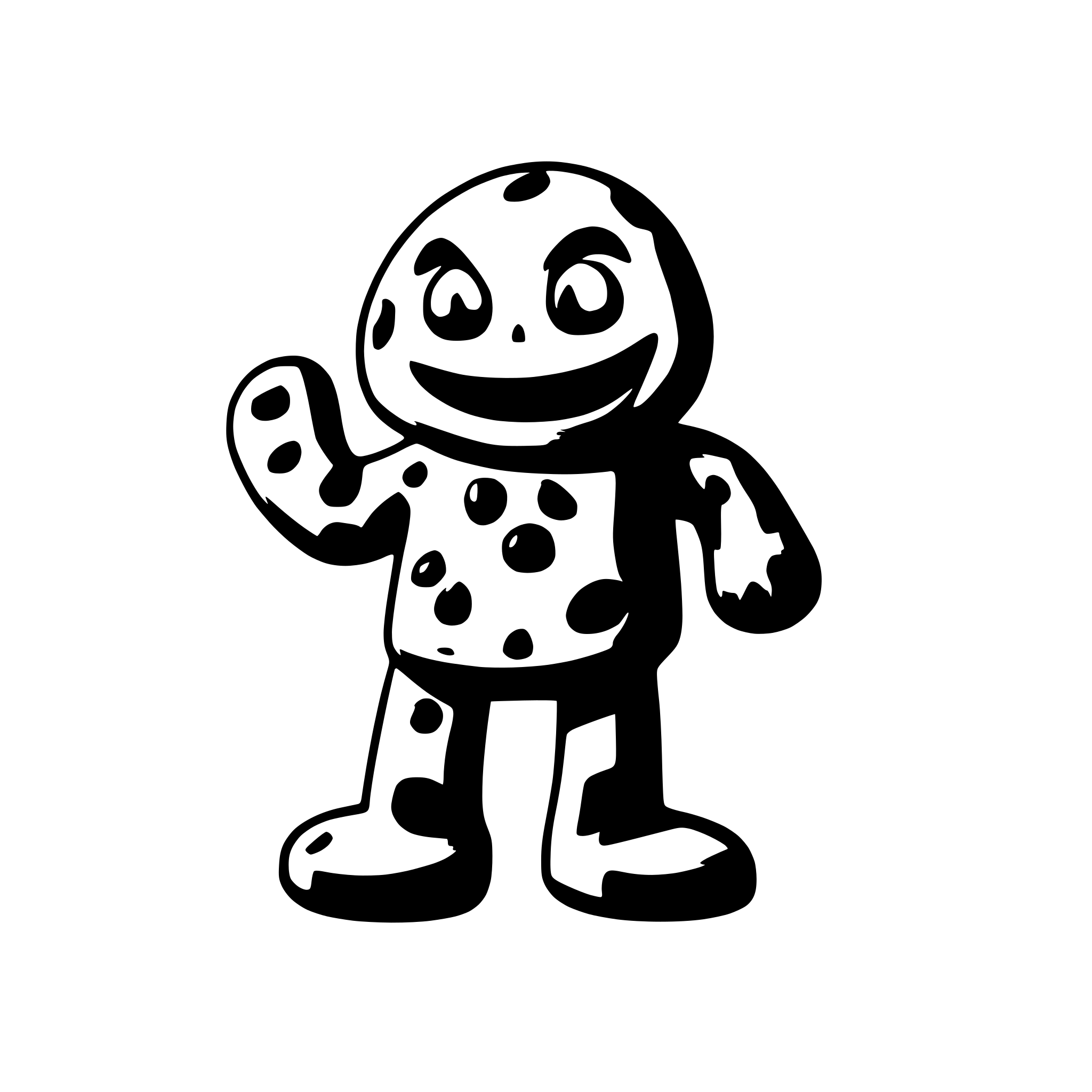 AI-generated SVG of a Cookie Monster