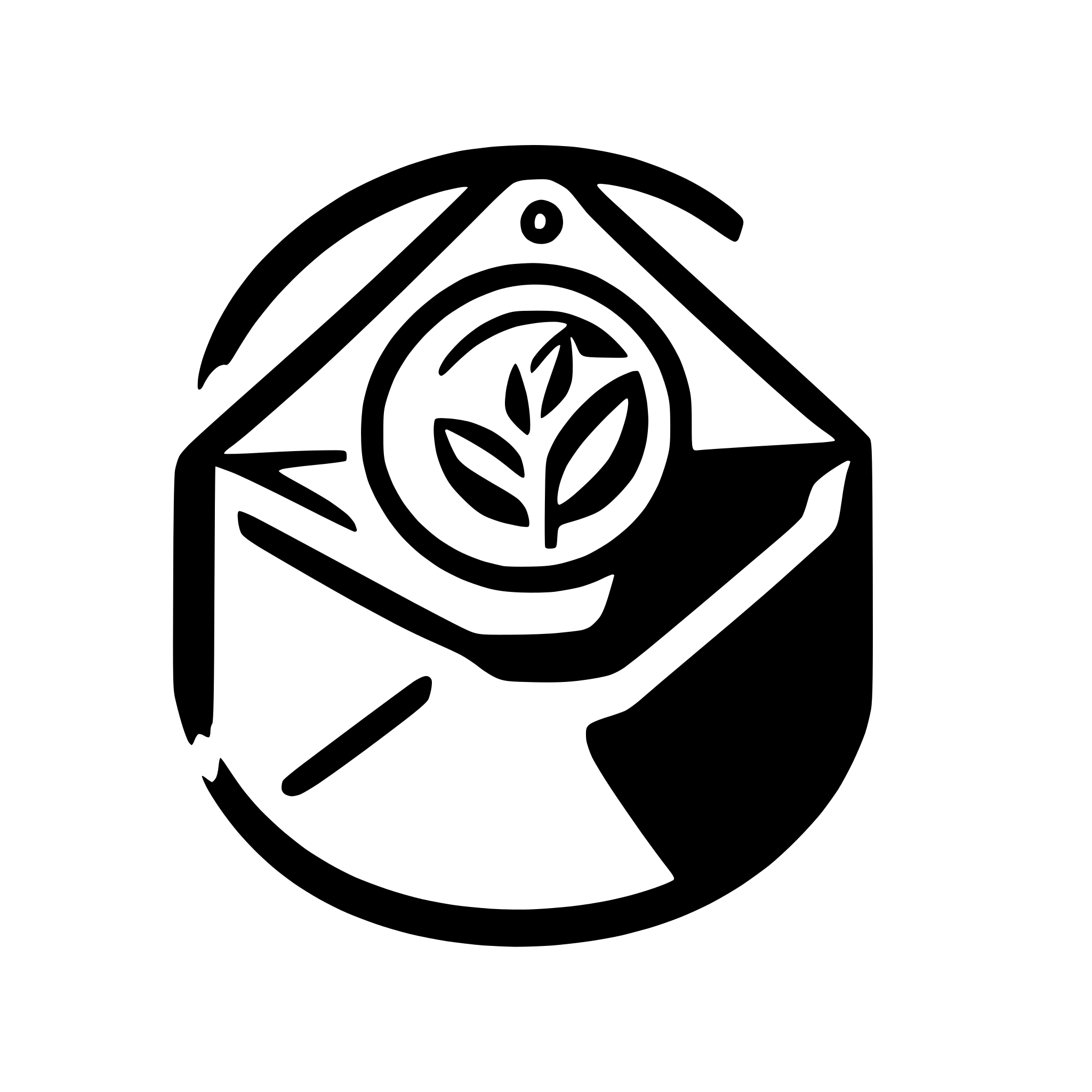 AI-generated SVG of 'envelope with wax seal'