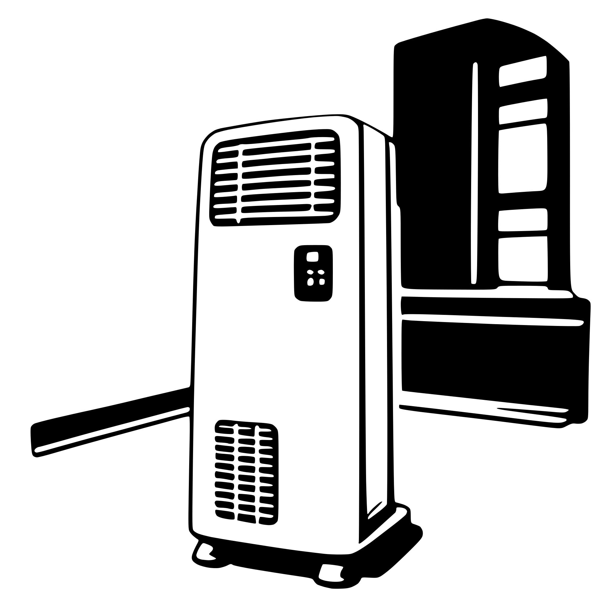 AI-generated SVG of a air conditioner