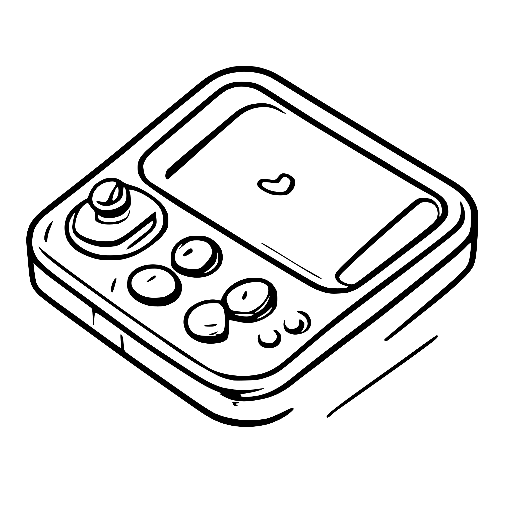 AI-generated SVG of 'Game ui panel'