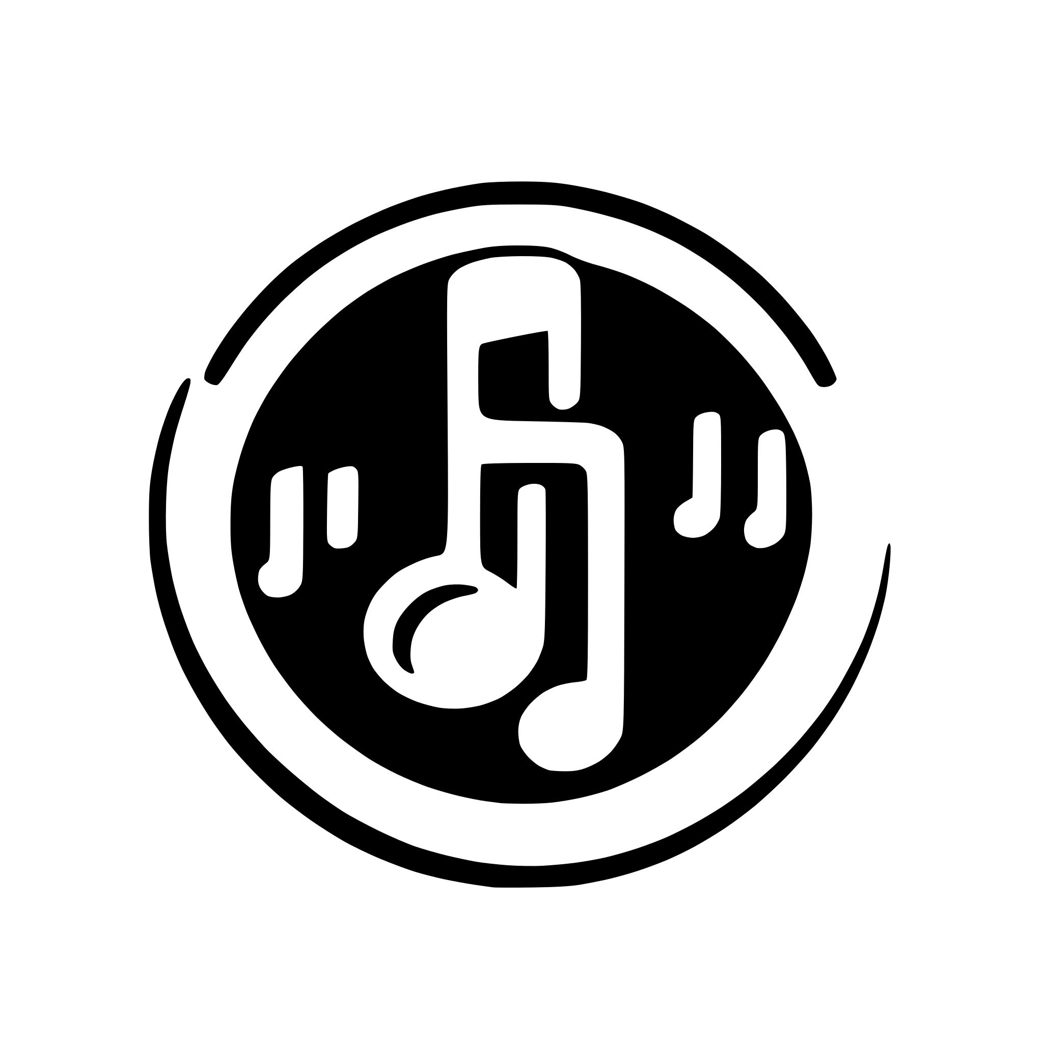 AI-generated SVG of a minimalizm music note icon