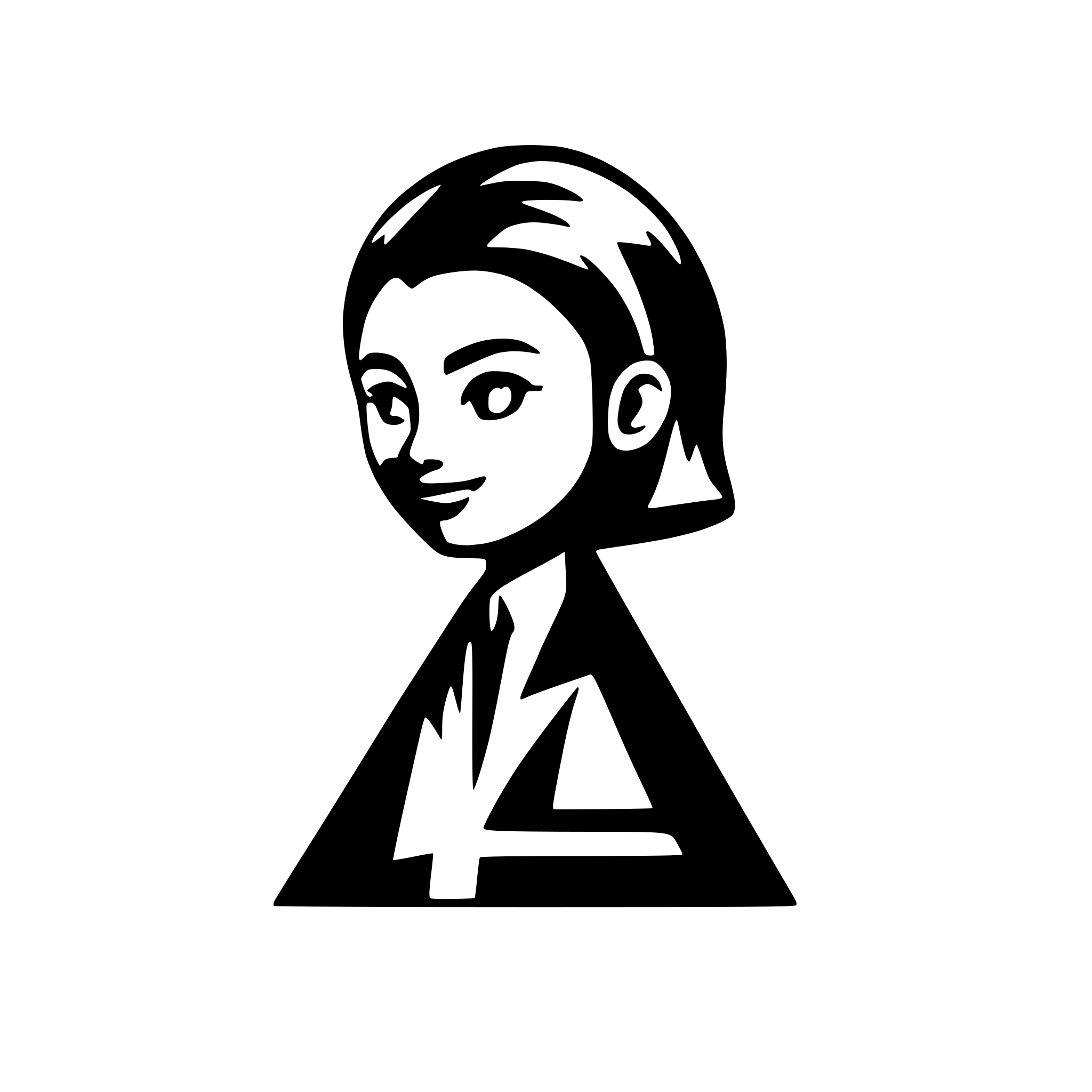 AI-generated SVG of a yadix logo for english academy