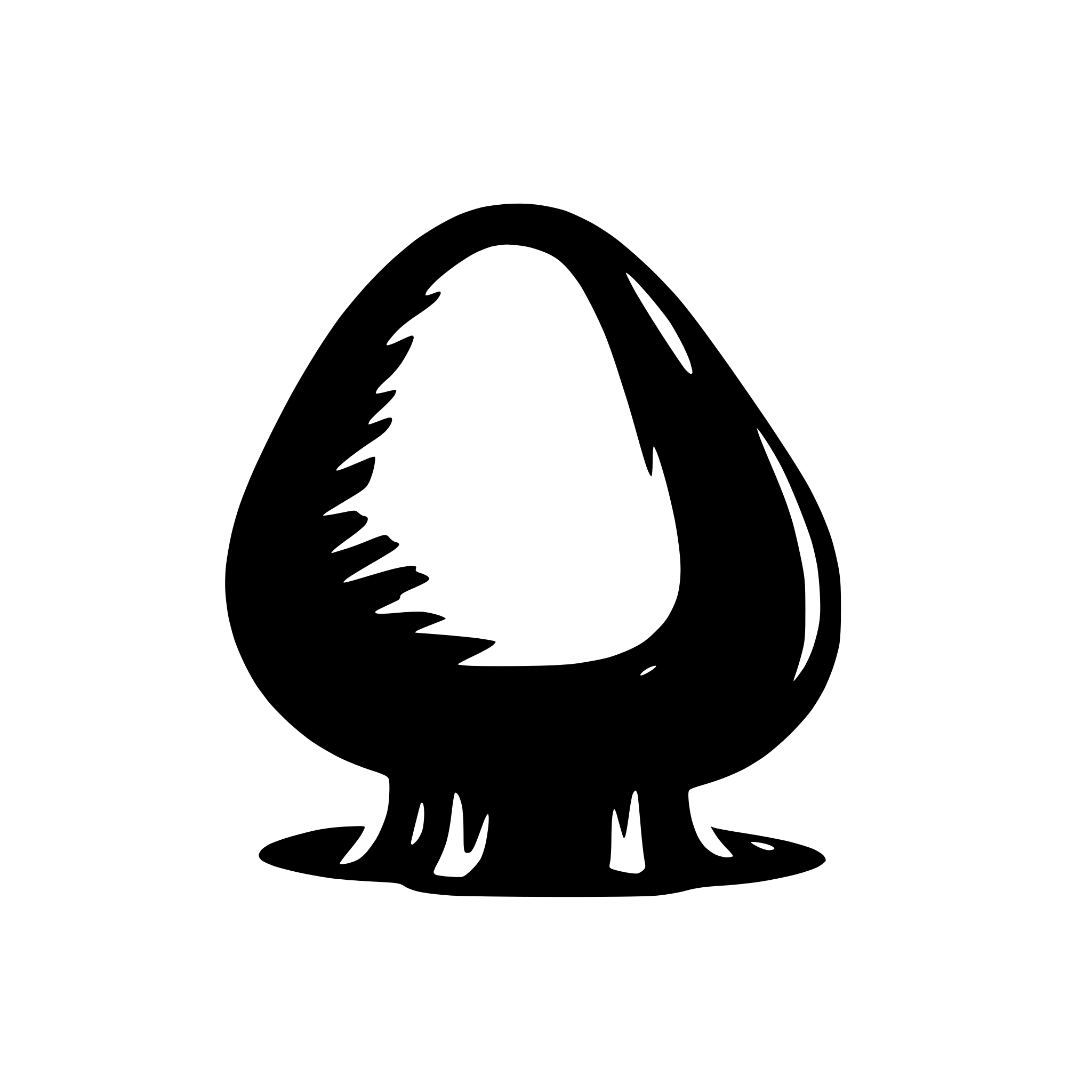 AI-generated SVG of a blob