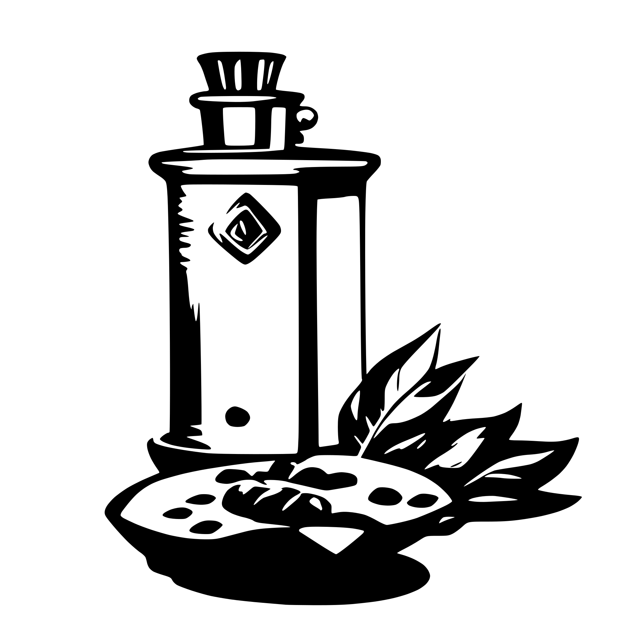 AI-generated SVG of a قتل غامض