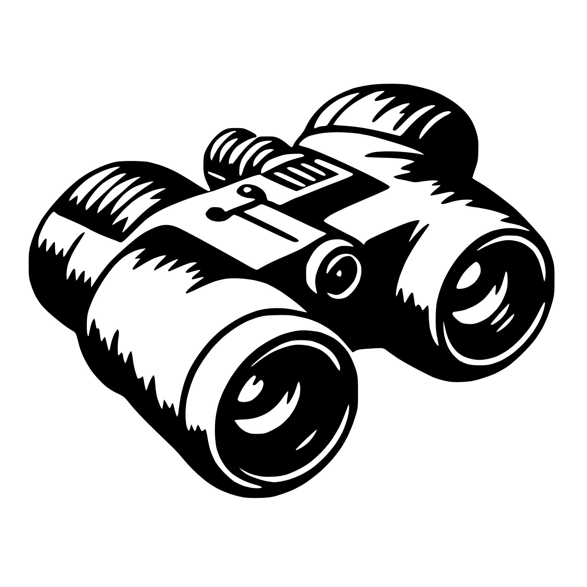 AI-generated SVG of 'binoculars'