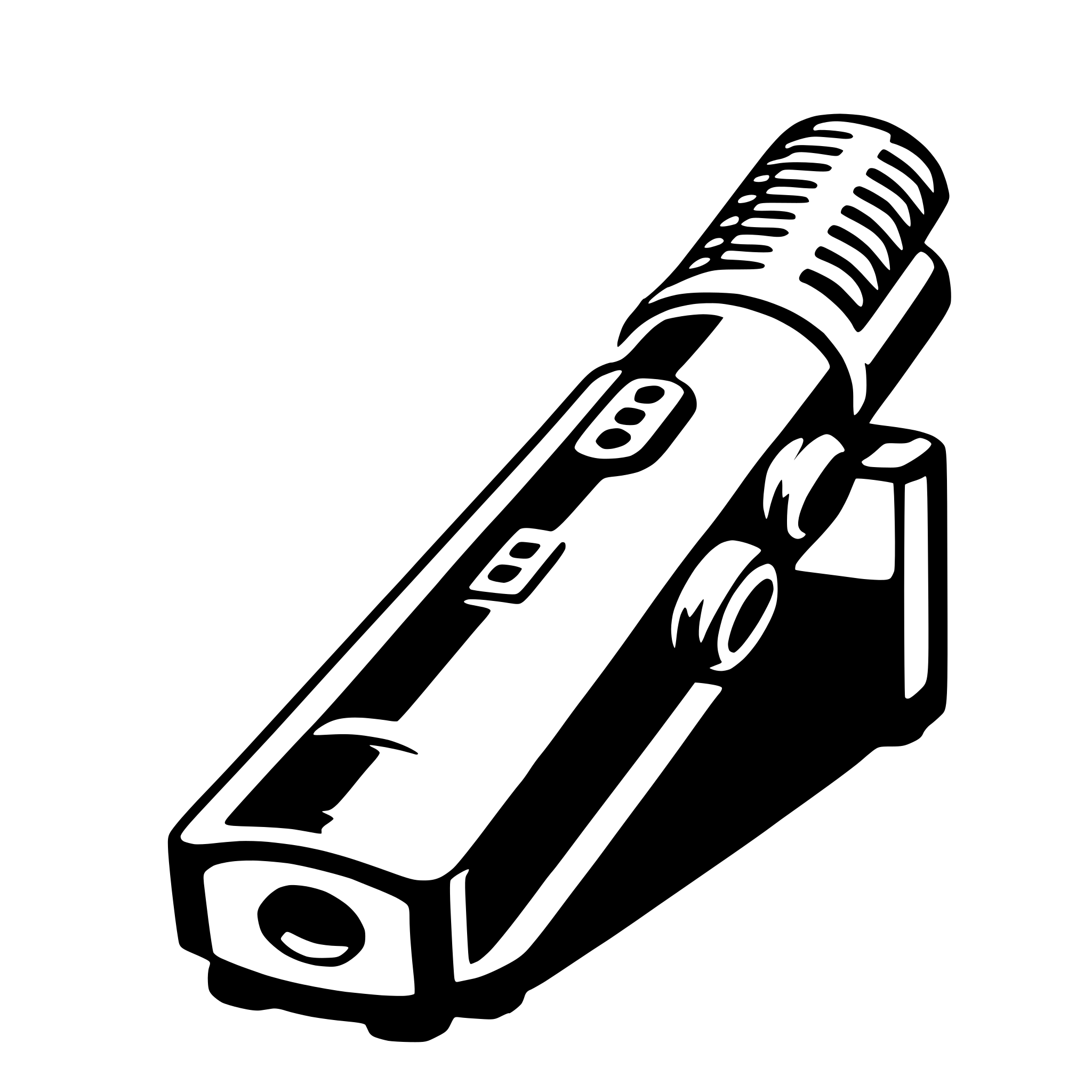 AI-generated SVG of a recorder