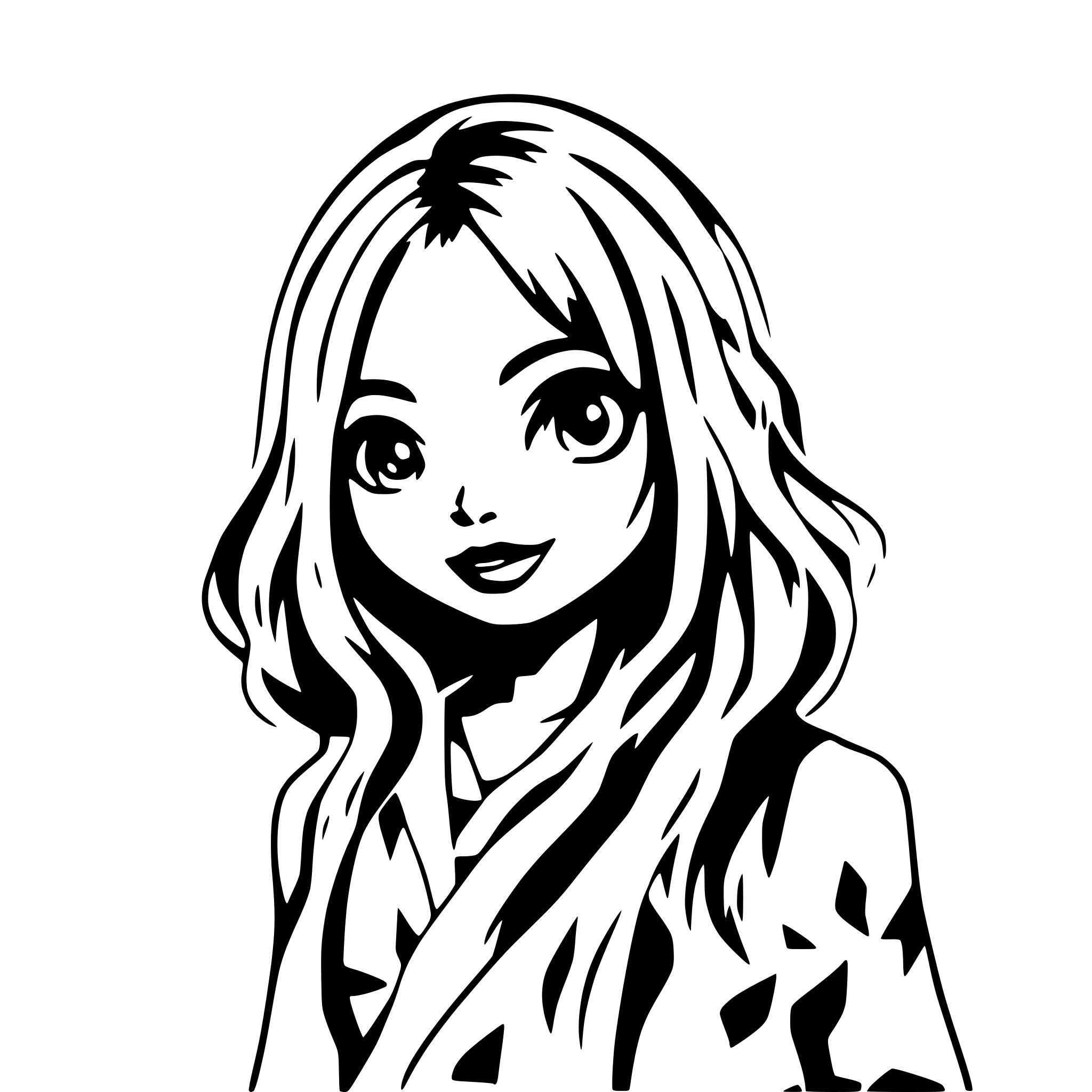 AI-generated SVG of 'mandala'