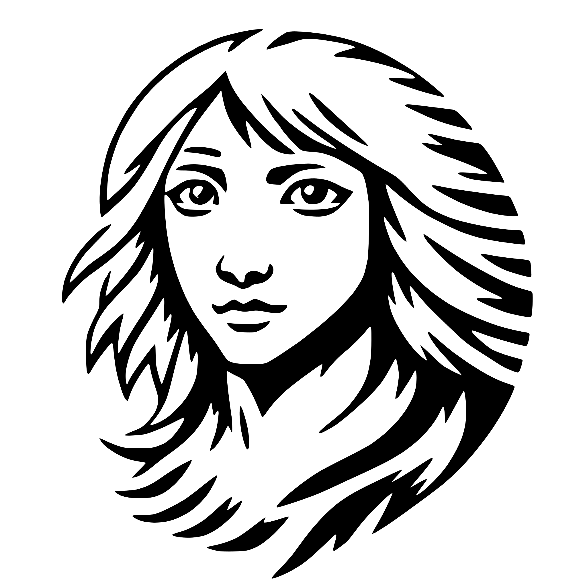 AI-generated SVG of a amaterasu