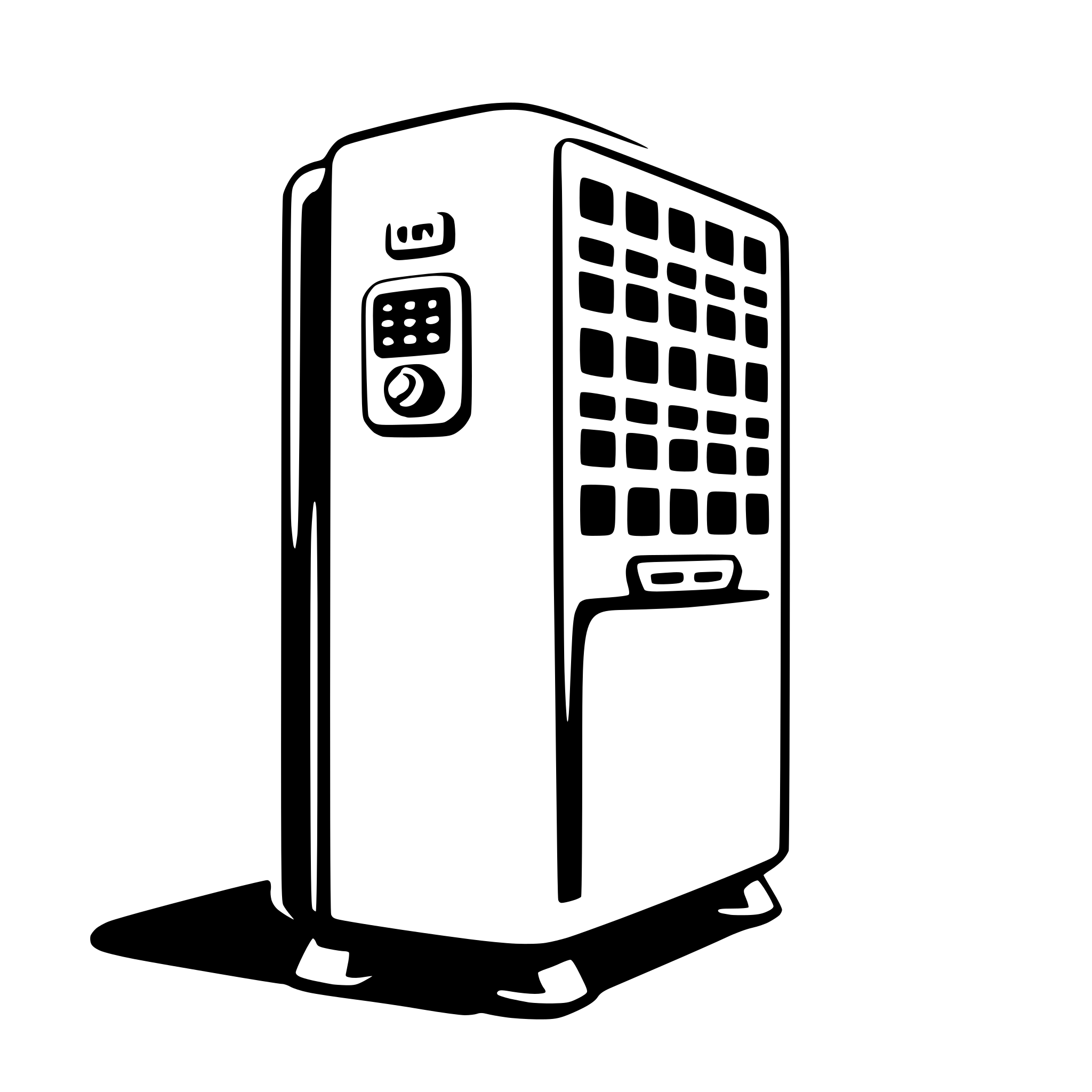 AI-generated SVG of 'air conditioner'