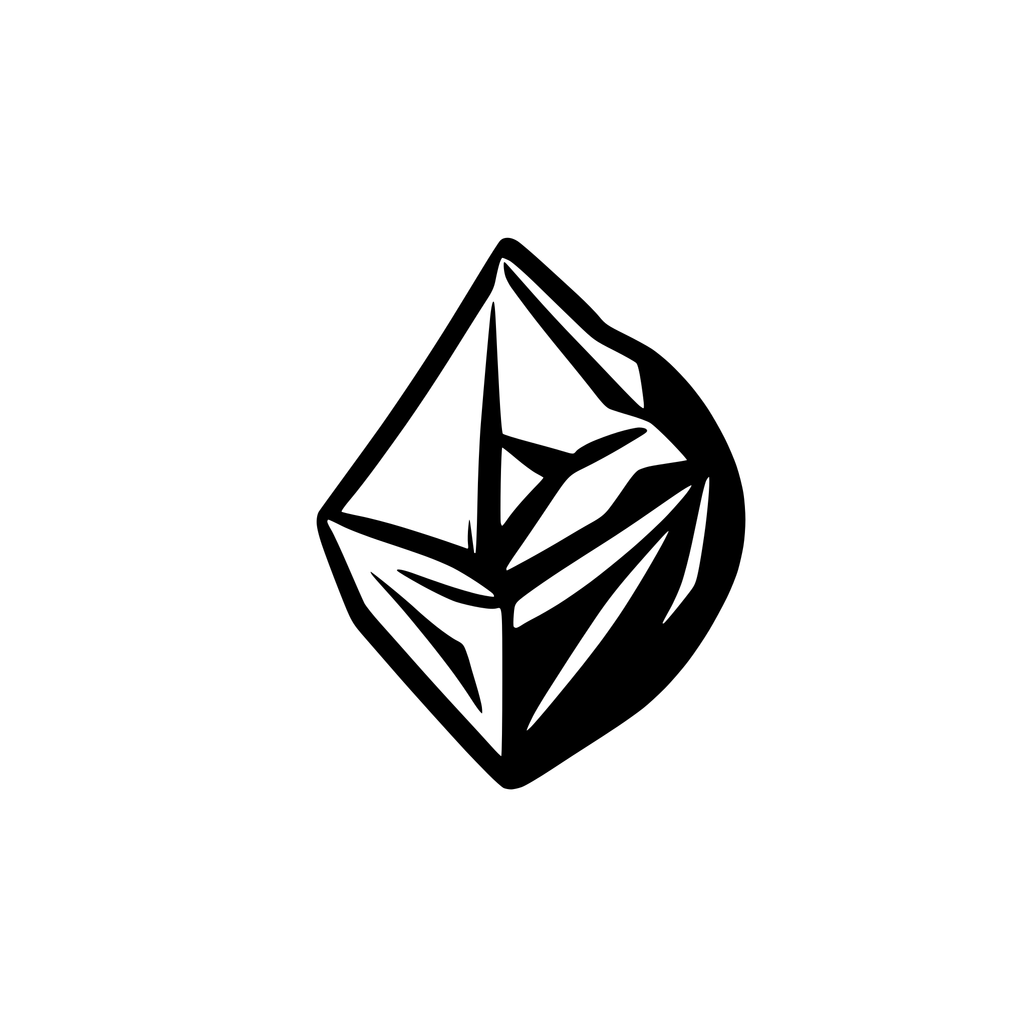 AI-generated SVG of 'ethereum logo with pop shape'