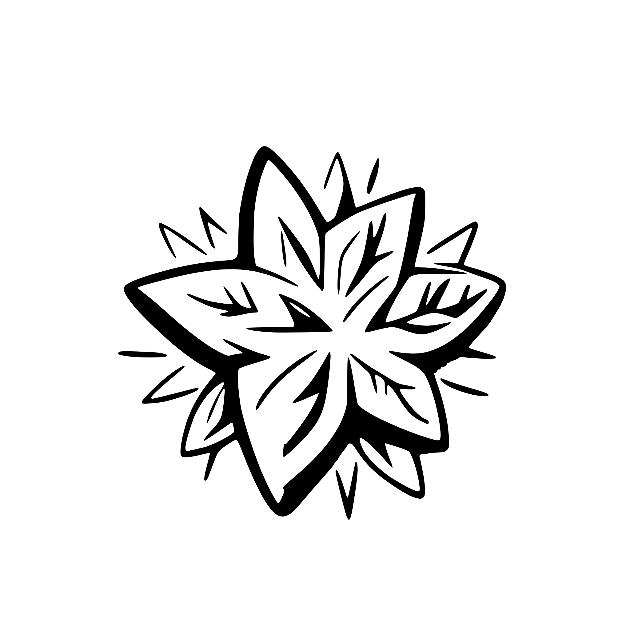 AI-generated SVG of a star