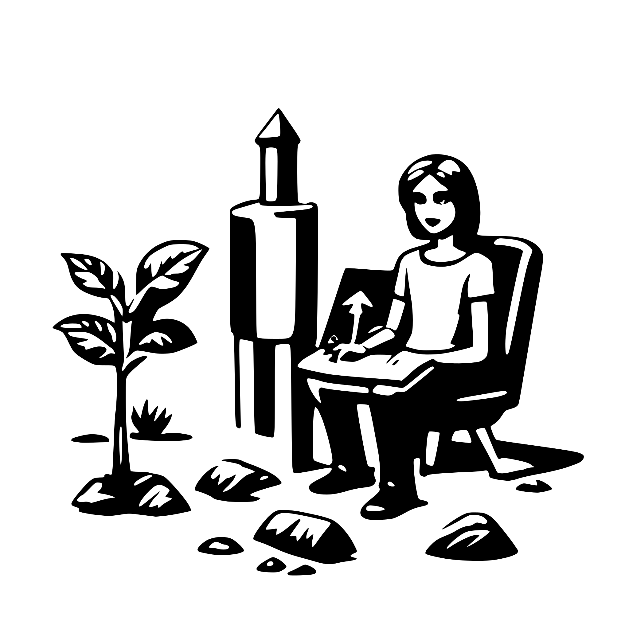AI-generated SVG of a no search results