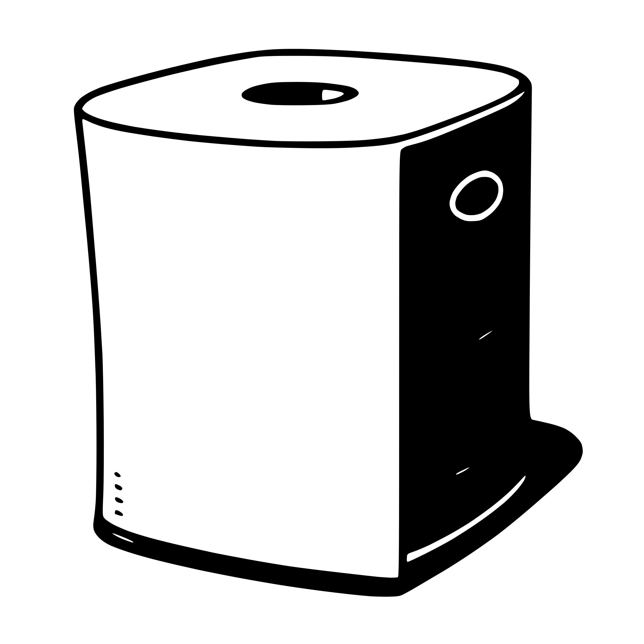 AI-generated SVG of 'paper towel'