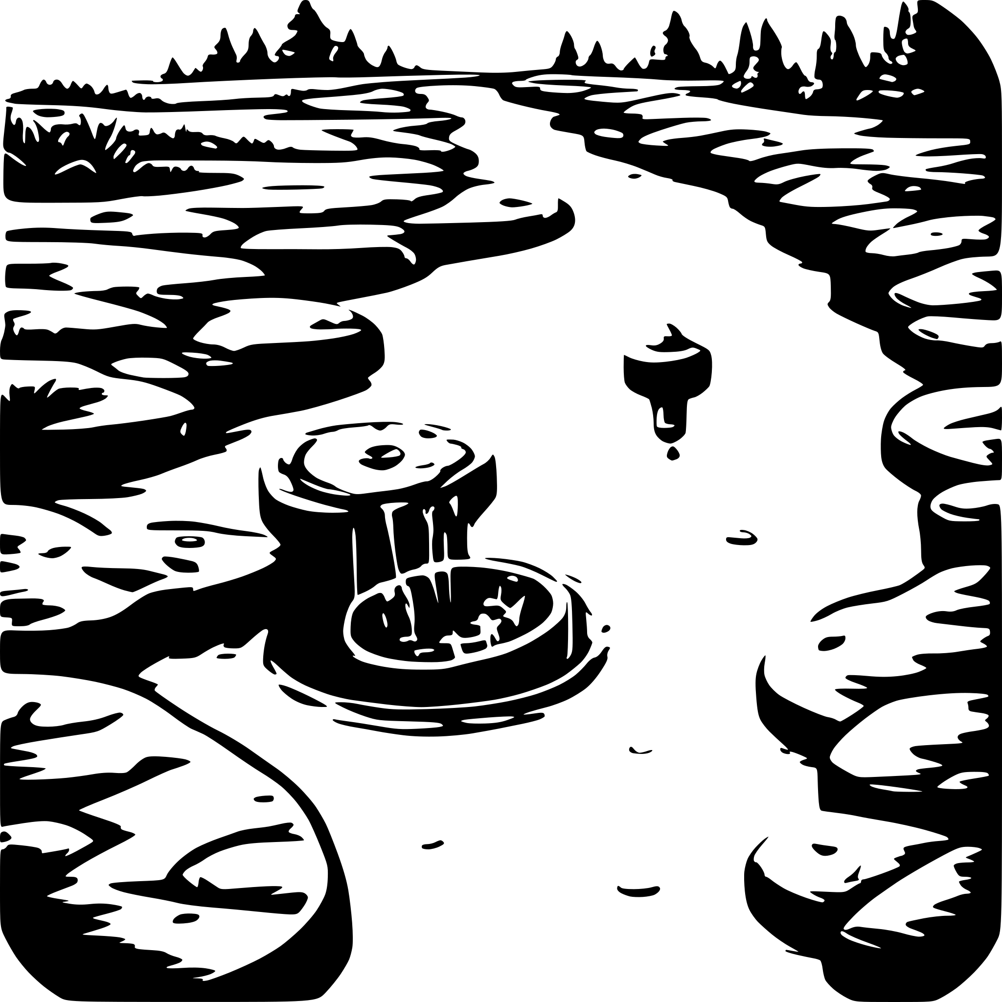 AI-generated SVG of 'overflooded drain'