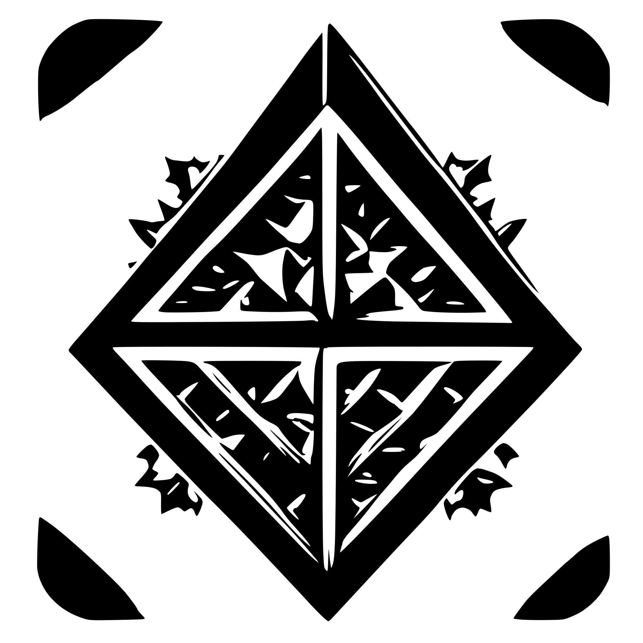AI-generated SVG of 'Triangular fractal'