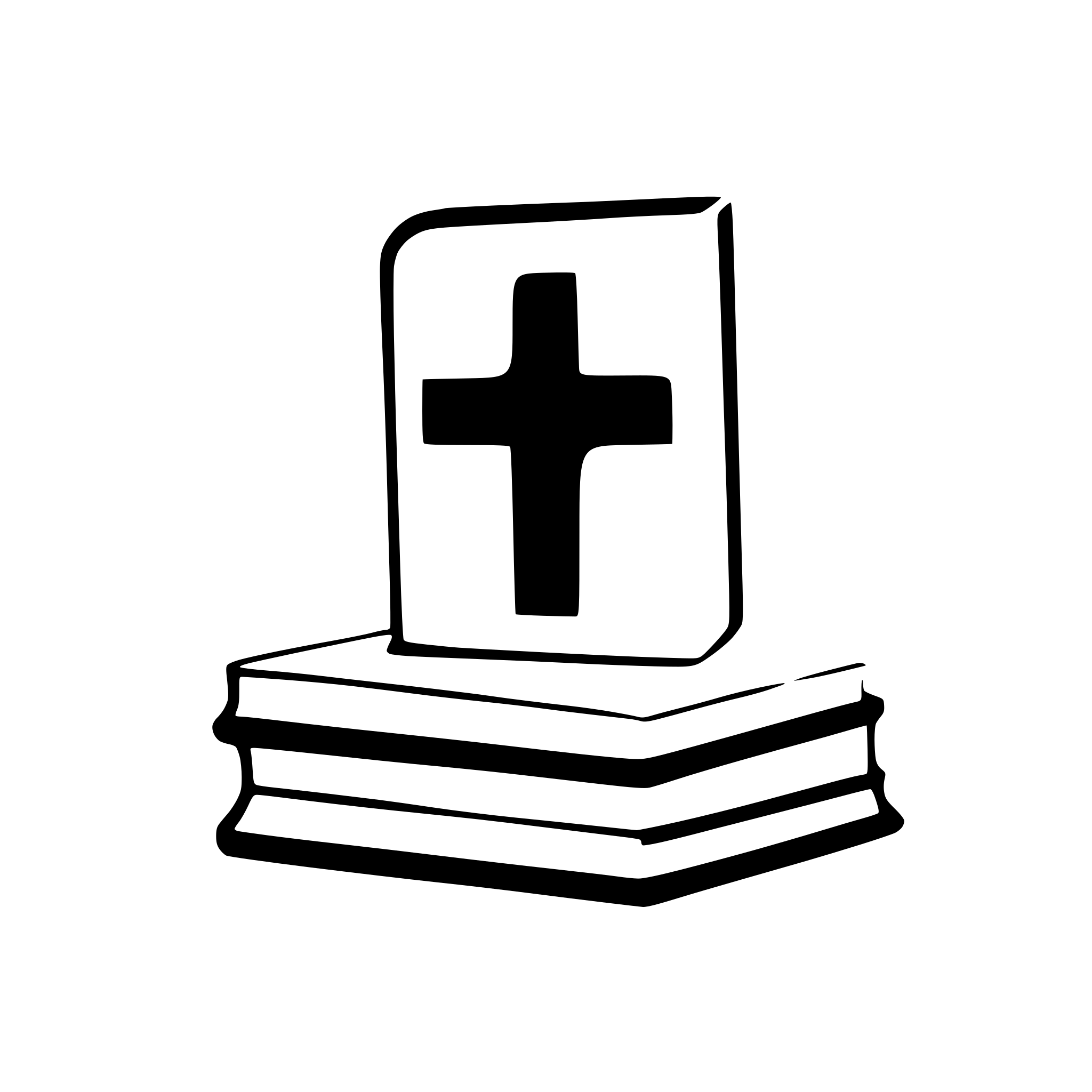 AI-generated SVG of 'book with a plus sign'